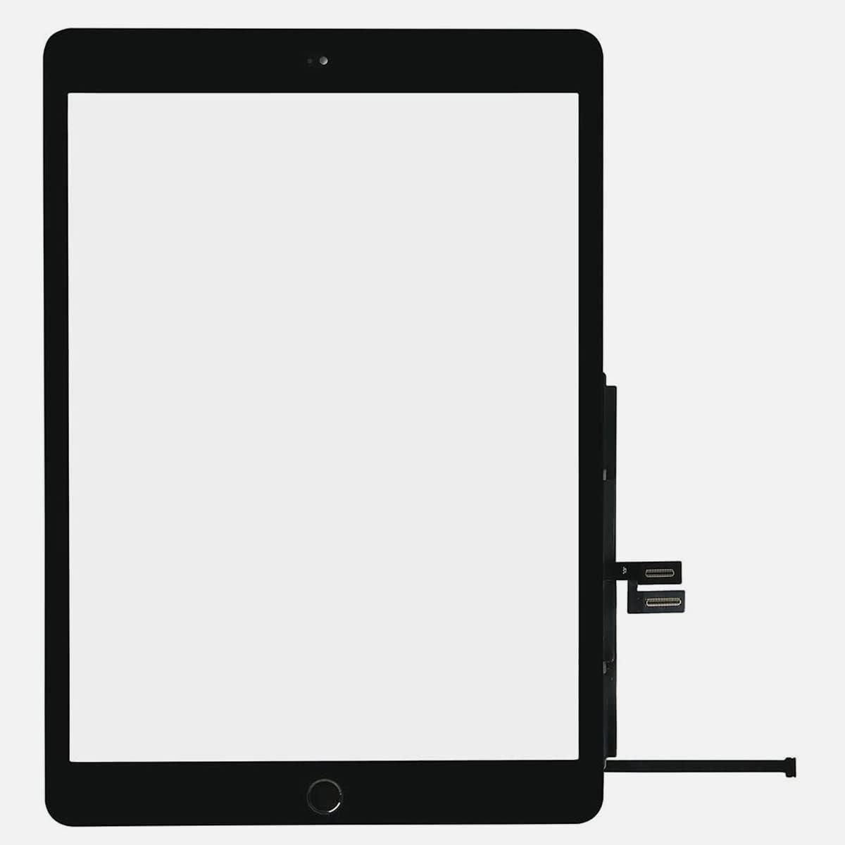 A-MIND for Ipad 9 10.2" 2021 Screen Replacement, for Ipad 9Th Generation A2602 A2603 A2604 A2605 Touch Screen Digitizer Glass Panel Lens Repair Kits(Not LCD) (Black,With Home Button) image number 2