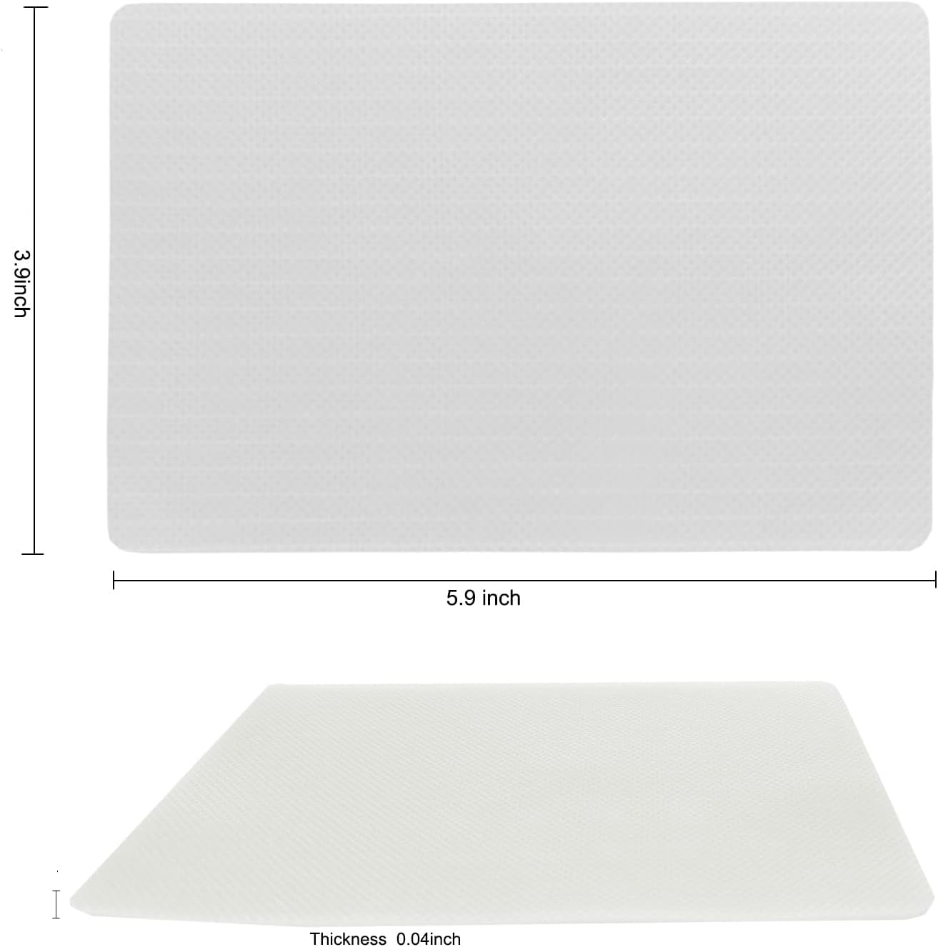 ZBLGO Shoe Sole Protectors Non-Slip Shoe Sole Pads Shoe Bottom Protector Shoes Cushion for High-Heels Leather Shoes Clear 2Pcs