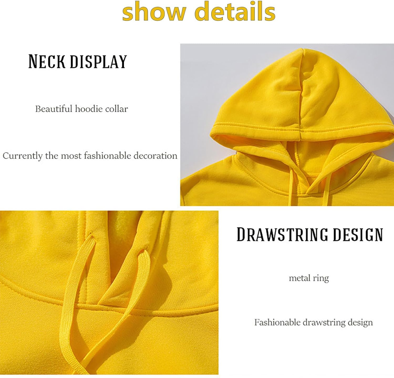 Tracksuit Hoodies and Track Pants Set Men'S Sports Tracksuits with Hood and Pockets Tracksuit Set Women Leisure Jogging Mens Tracksuit Set image number 3