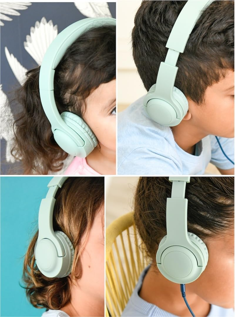 Merlin Vert Amande Headphones - Almond Green image number 2