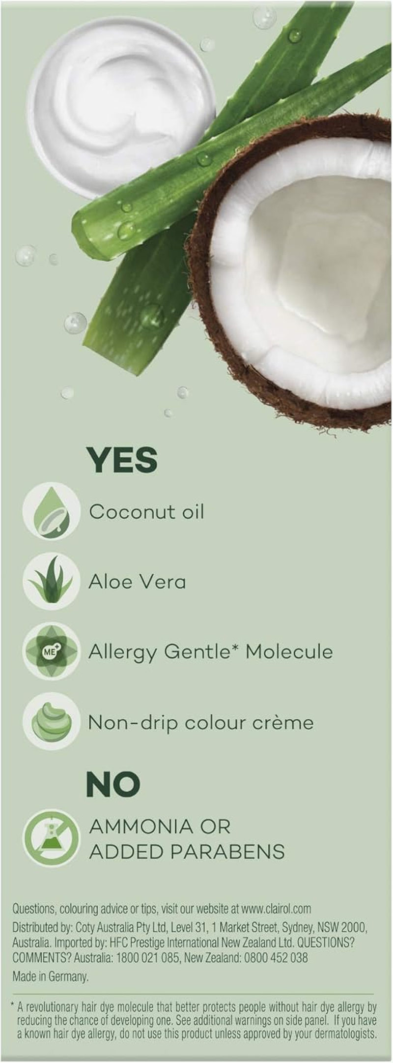 Clairol Natural Instincts Semi-Permanant Hair Colour, 8A Medium Cool Blonde, Ammonia Free, Natural Hair Colour image number 2