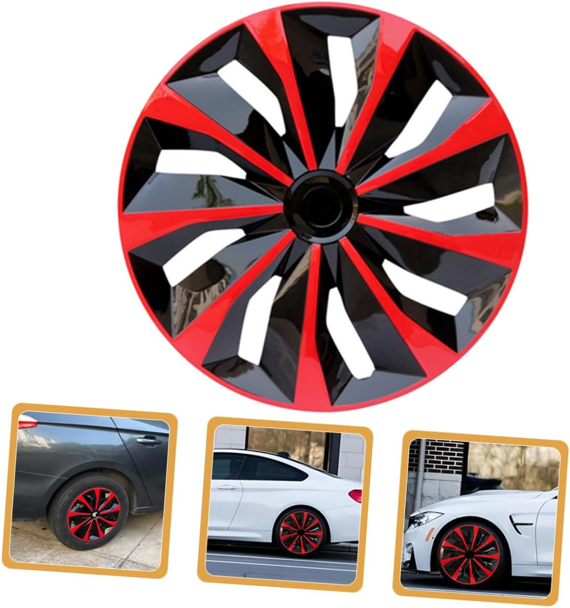 Car Wheel Hub Cover Stylish and Automotive Easy to Install Fit for Cars and Trucks Wheel Cover for Enhanced Appearance And image number 2