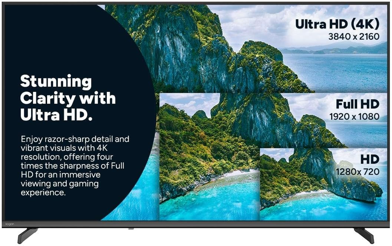 Kogan 43" LED 4K Smart AI Google TV - KALED43U95TA - 43 Inch image number 4