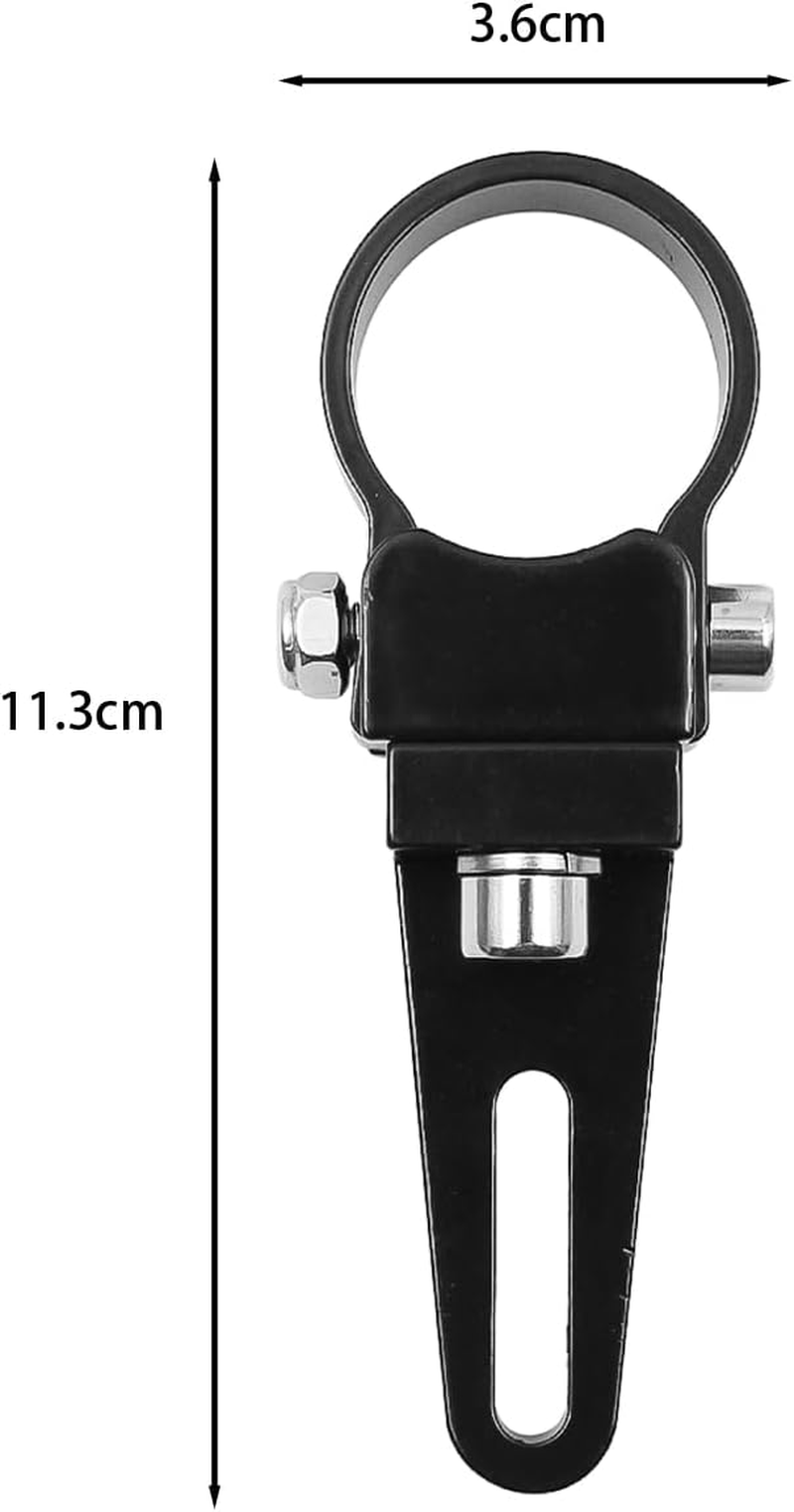 2 PCS NUZAMAS Light Bar Mounts 1.25 Inches Universal Mounting Brackets Holder Kitsadjustable LED Light Mounting Clamps Roll Bar Clamps for Truck UTV ATV RZR image number 5