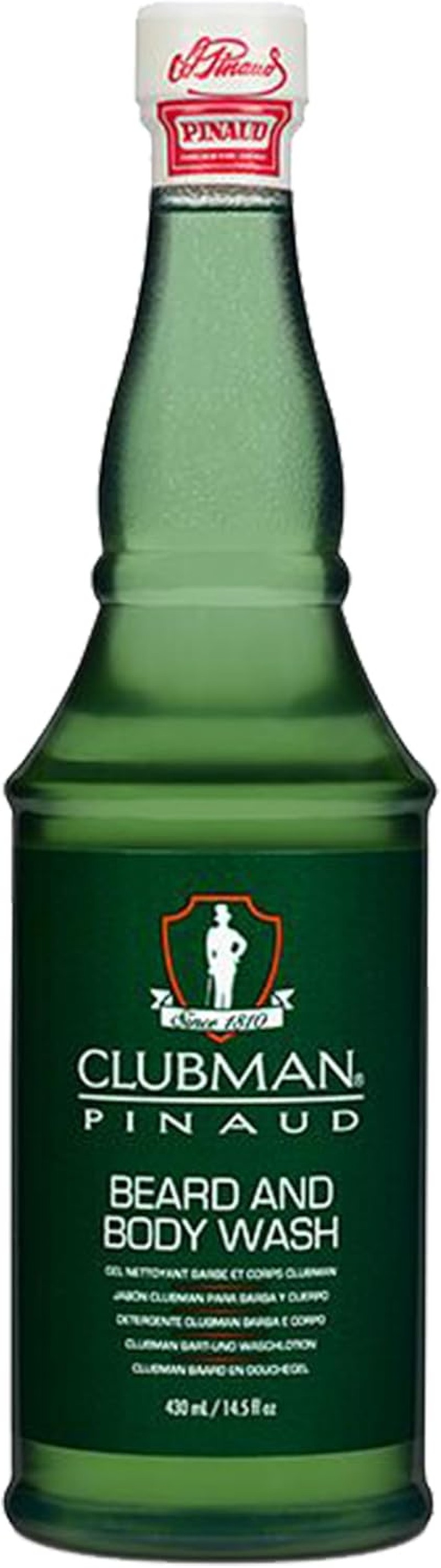 Clubman Beard & Body Wash, 14.5 Fluid Ounce image number 5