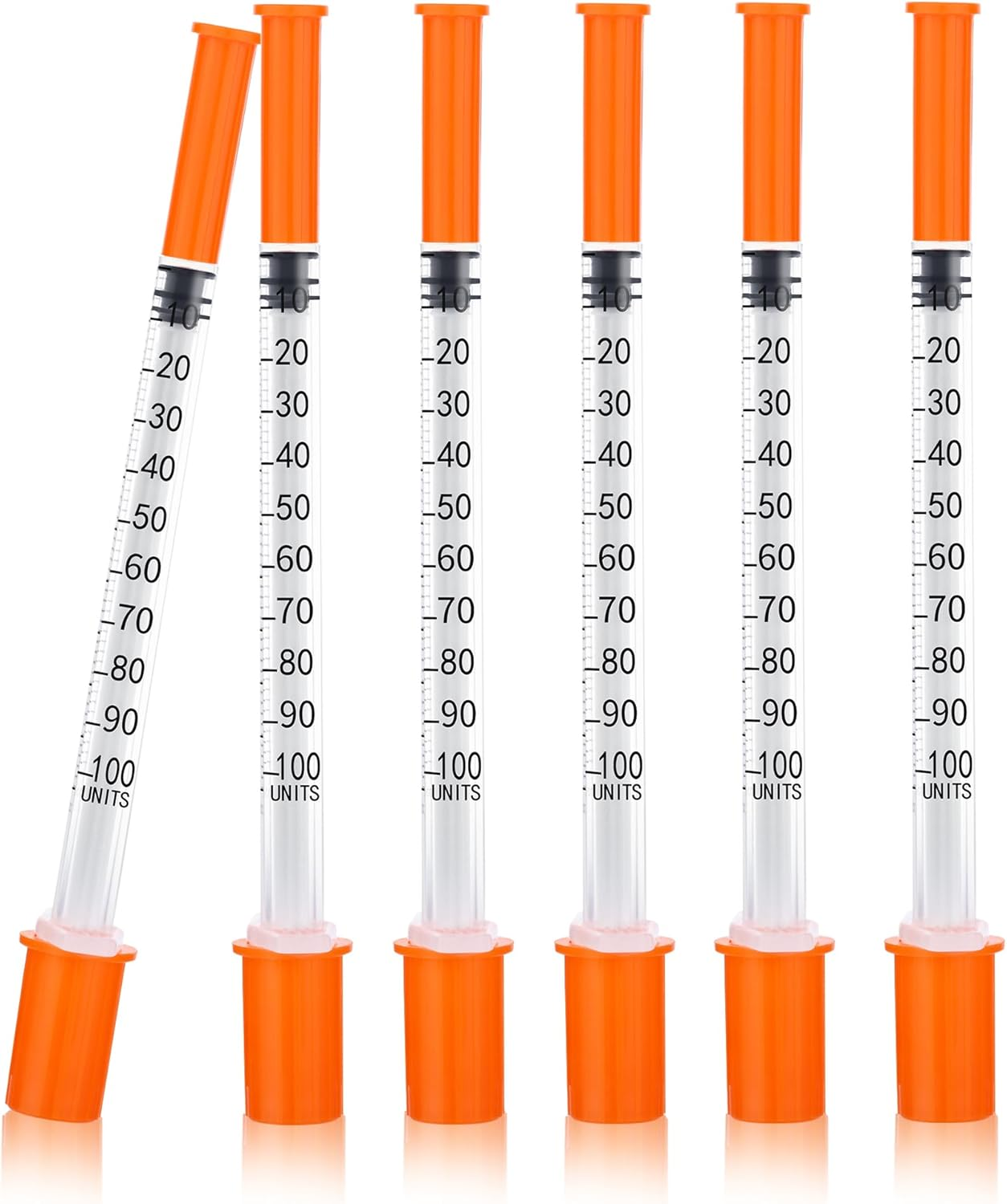20Pack 1Ml/Cc Syringe with 31G 1/4 Inch(6Mm) Needle Lab Dispensing & Measuring Supplies, Individually Packaging image number 5