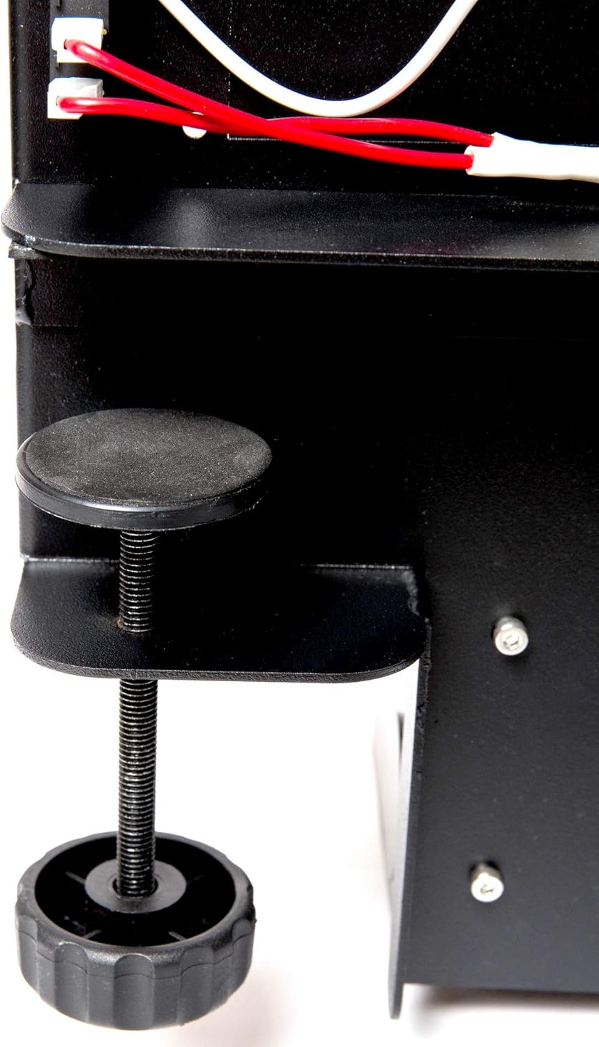 Meza Flight Simulator Cockpit ，Wheel Stand Pro Flight Simulator Cockpit Kit - Pre-Cut Flight Sim Mounting Set - Compatible with Logitech, Saitek & Honeycomb Yokes, Throttle Panels image number 5