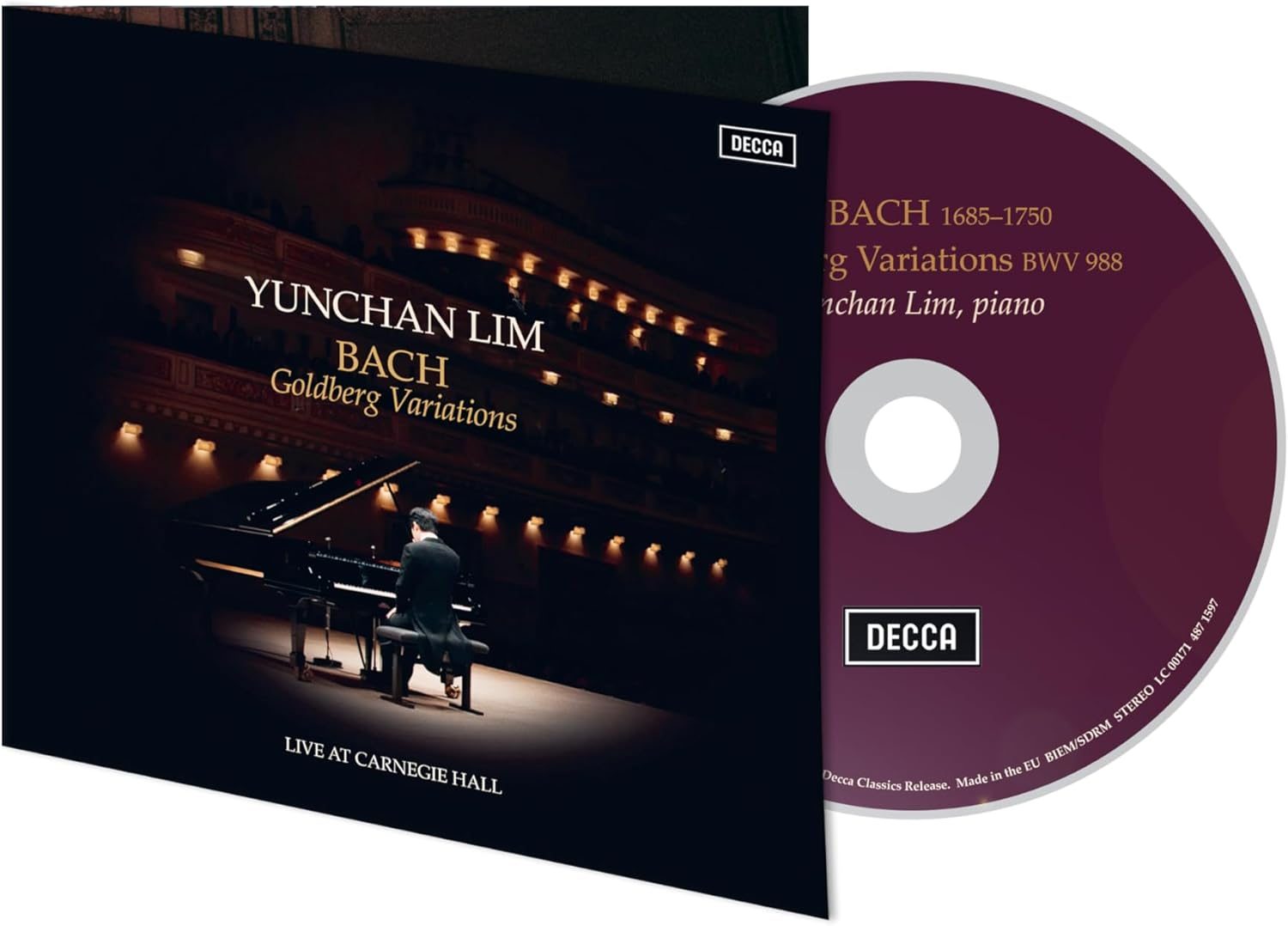 J.S. Bach: Goldberg Variations Live at Carnegie