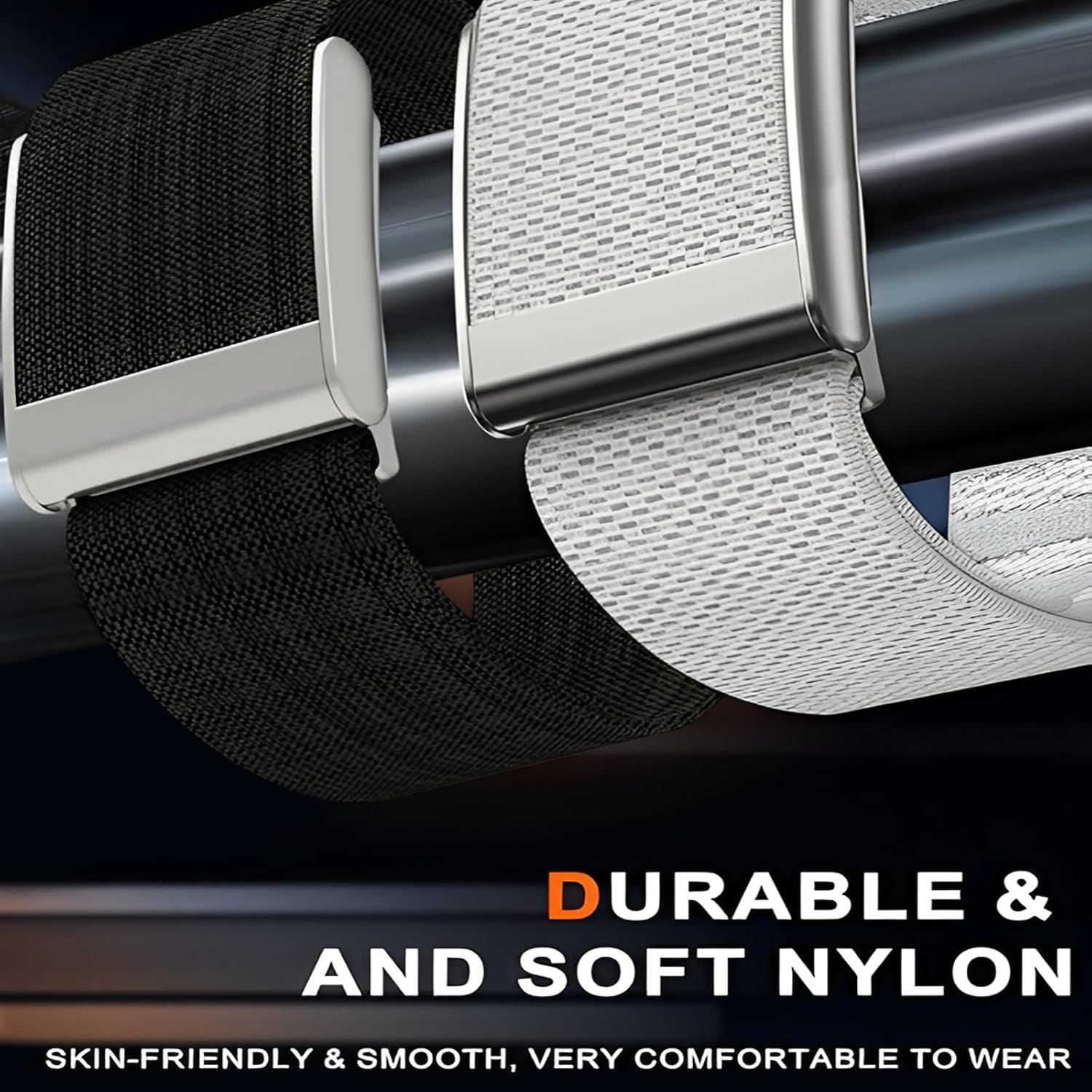 Zurligi Nylon Soft Band Compatible with WHOOP 5.0, One, Peak, and Life, Adjustable Breathable & Waterproof, Durable & Secure Fit Strap, NOT for Gen 4 image number 5