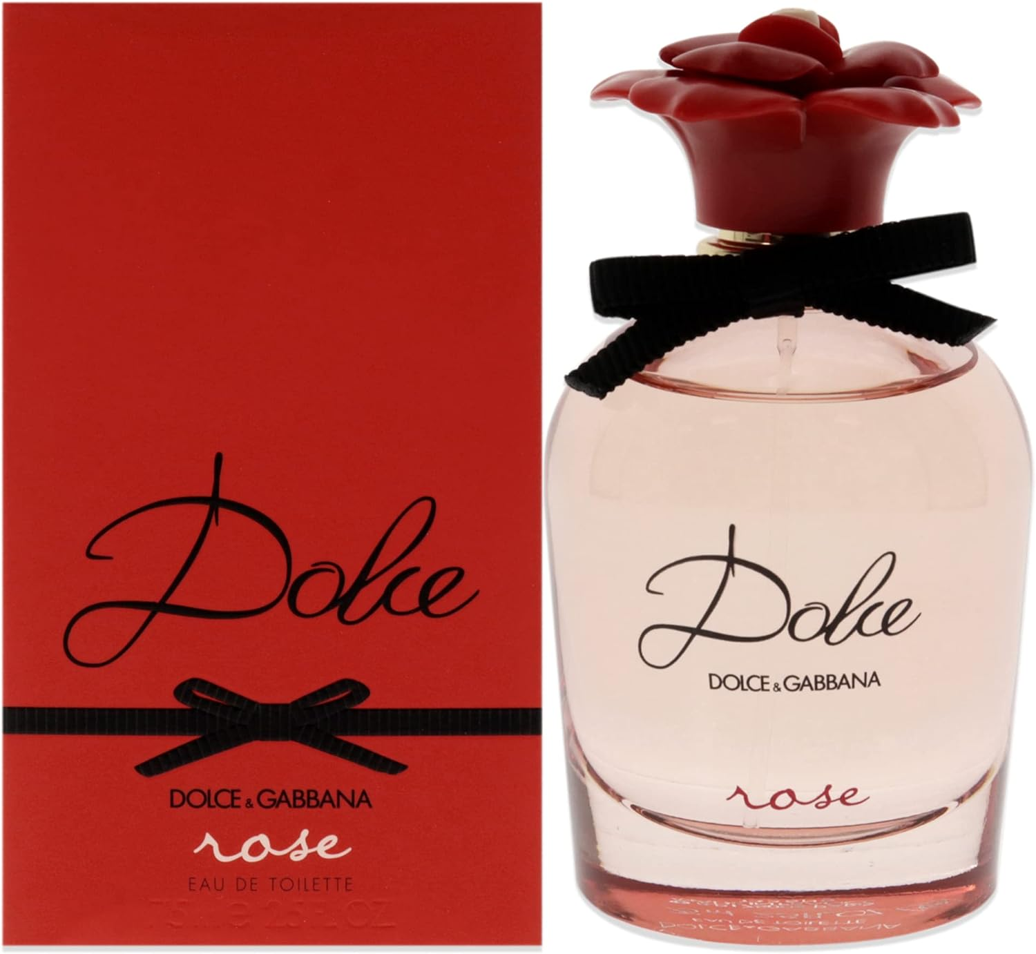 Dolce & Gabbana Dolce Rose Eau De Toilette Spray for Women 75 Ml image number 3