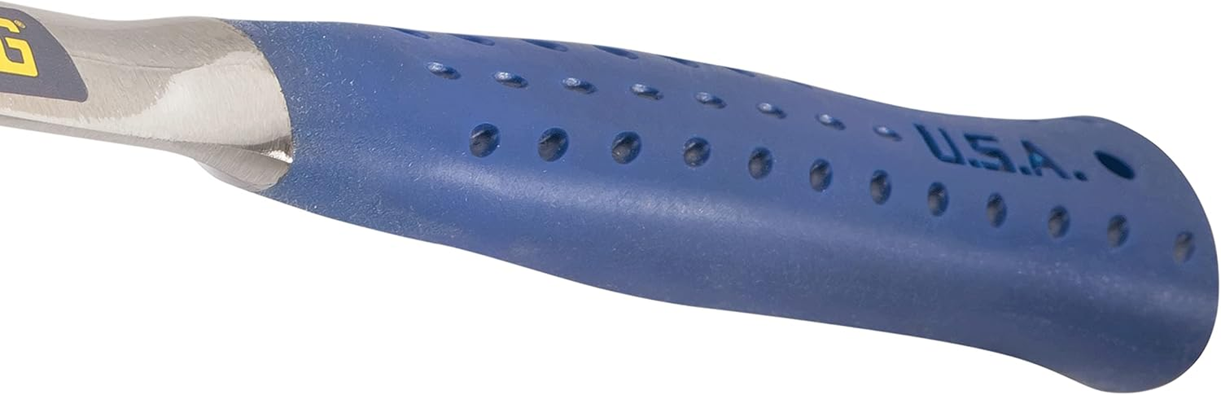 Estwing Lineman'S Hammer - 40 Oz Electrical Utility Tool with Smooth/Milled Face & Shock Reduction Grip - E3-40LM image number 3