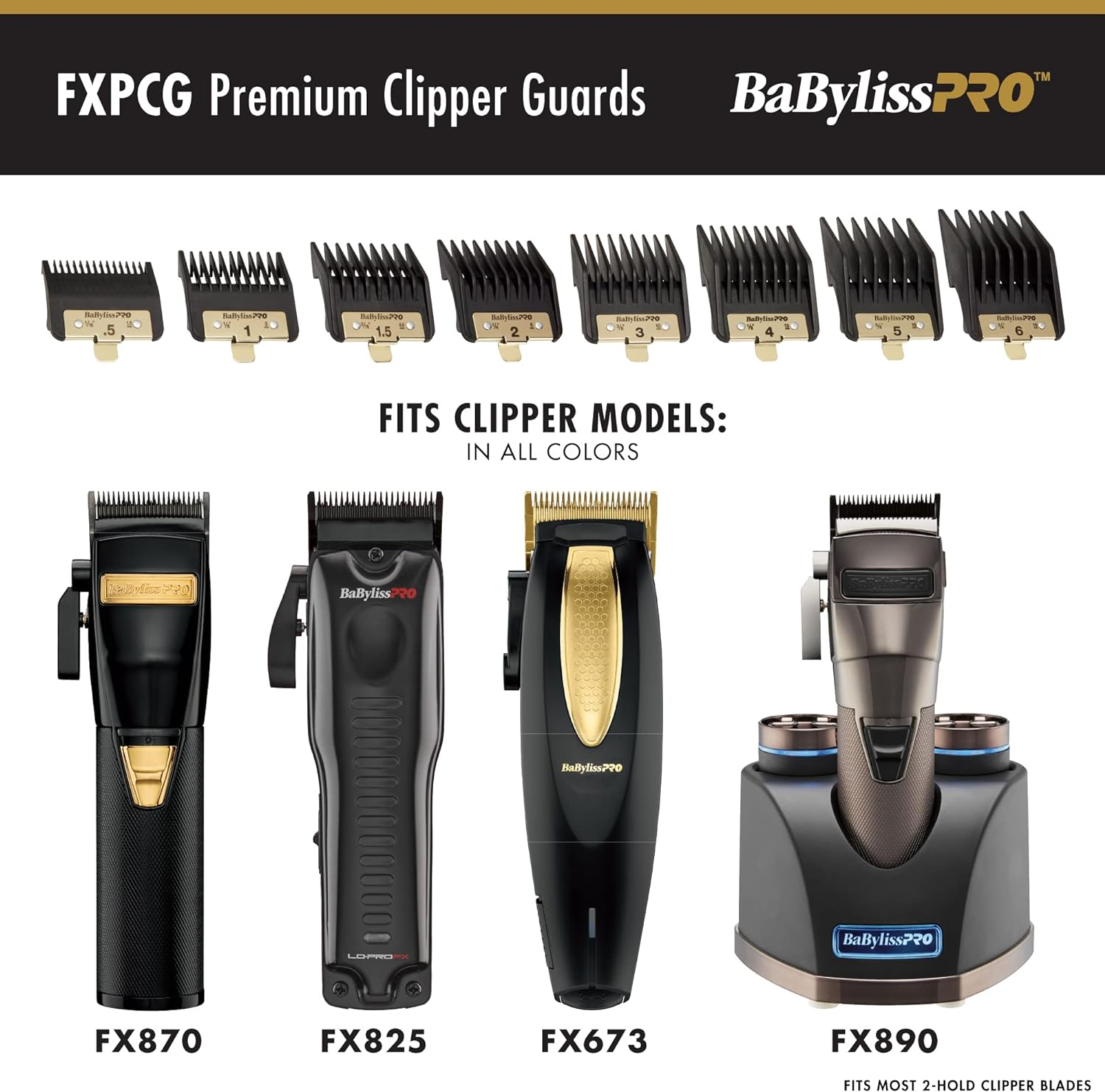 Babylisspro Barberology Comb Set image number 3