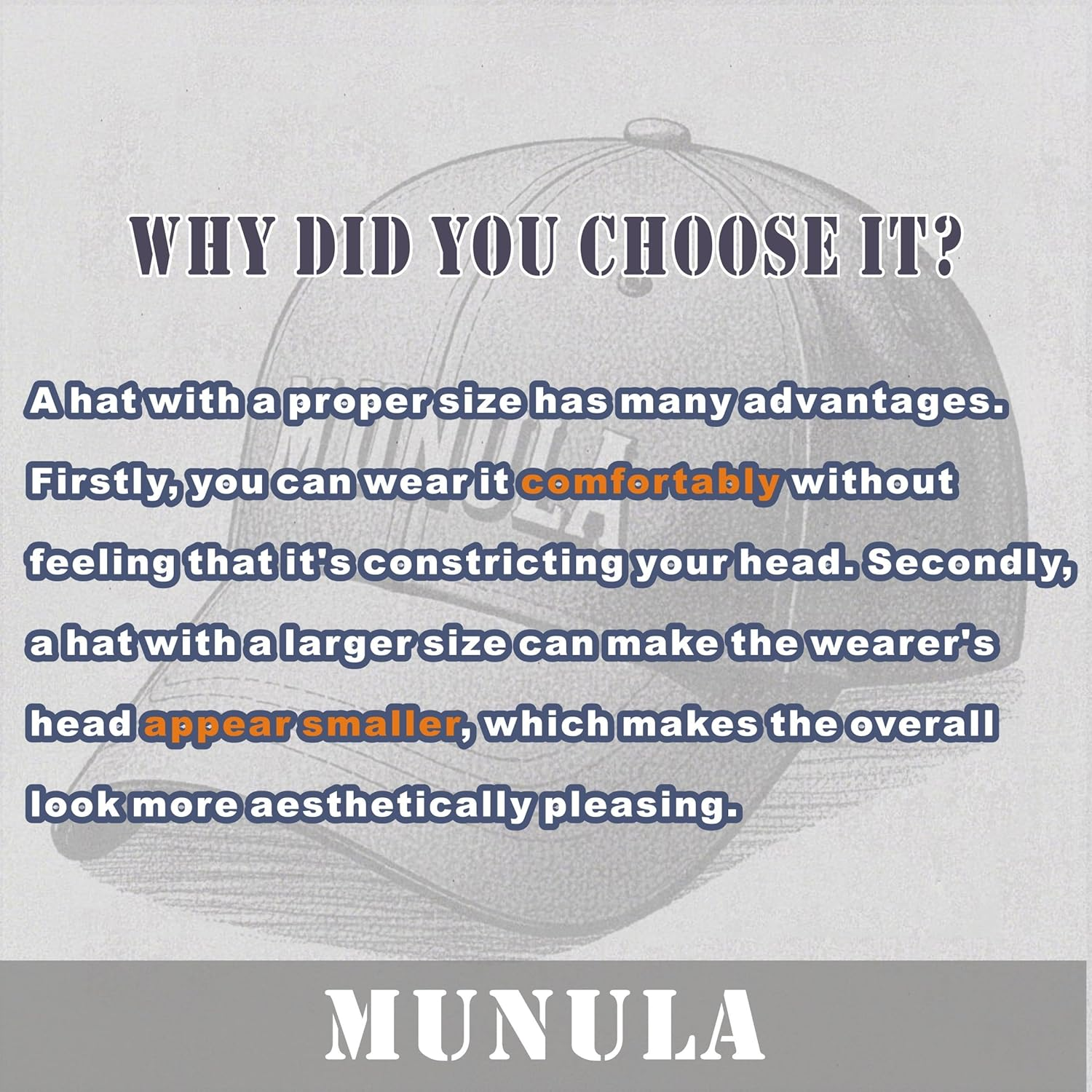 Oversize XXL High Crown Baseball Cap Big Head Hats for Men Dad Hat Adjustable Plain Running Cap 23.6"-25.6" image number 2