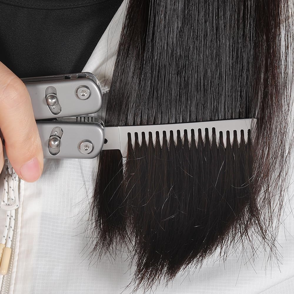 Roxon FT08 Build Your Own Multitool Accessory for Flex Multitool (4 Pcs a Set Included Comb, Marlin Spike, Mini Brush, Hook) Good for Outdoor & Camping image number 5