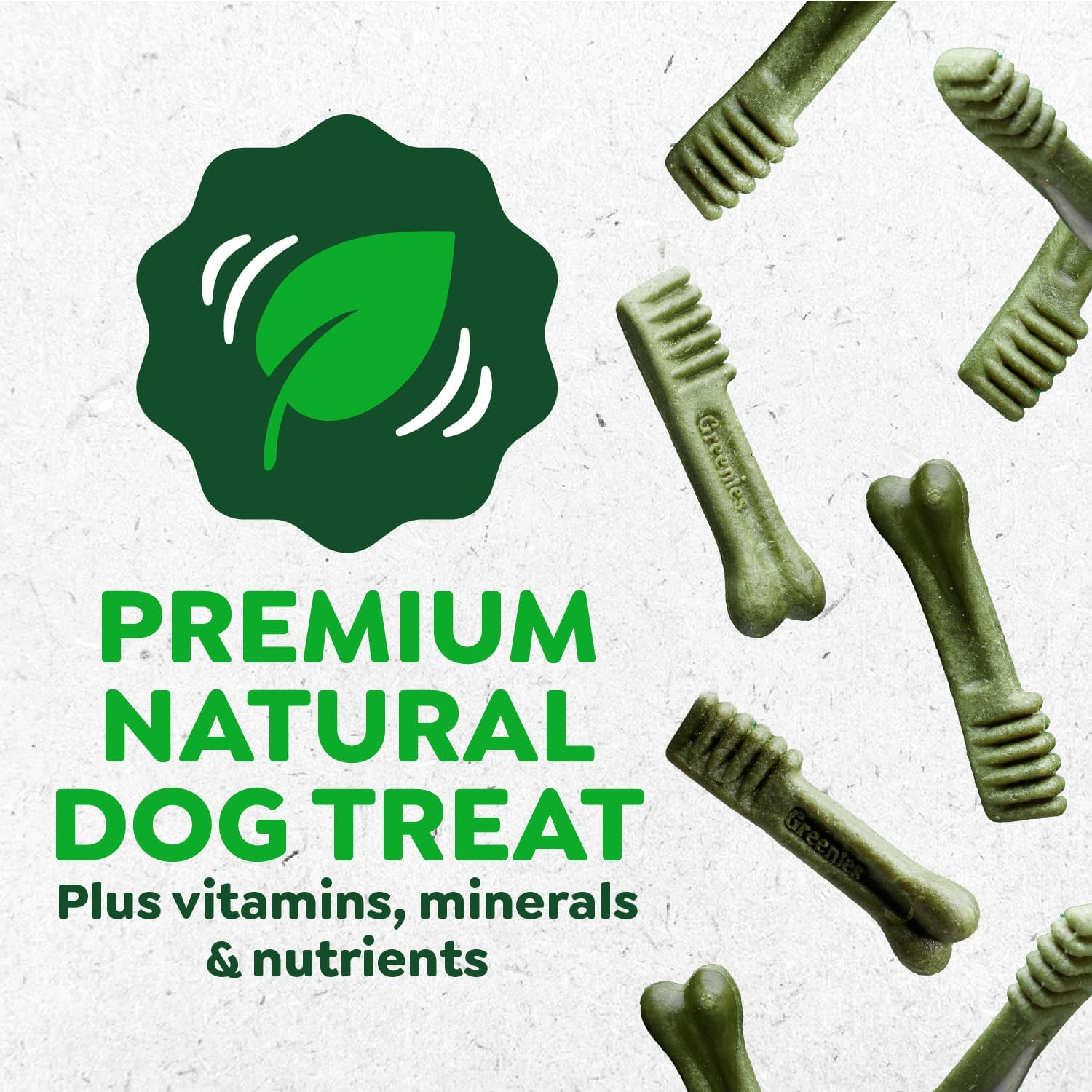 GREENIES Canine Dental Dog Treats Original Large 24 Chews Value Pack 1.02Kg image number 2
