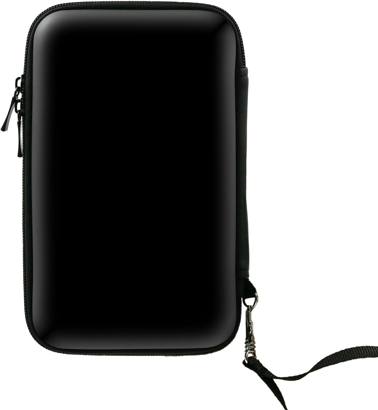 EVA Waterproof Hard Shell Protective Case, Compatible with Nintendo 3DS XL and 2DS XL, CEW 3DS, 3DS, 3DS LL, Dsi, DS Lite, Protective Travel Portable Bag with Detachable Wristband(Black) - Fengea image number 3