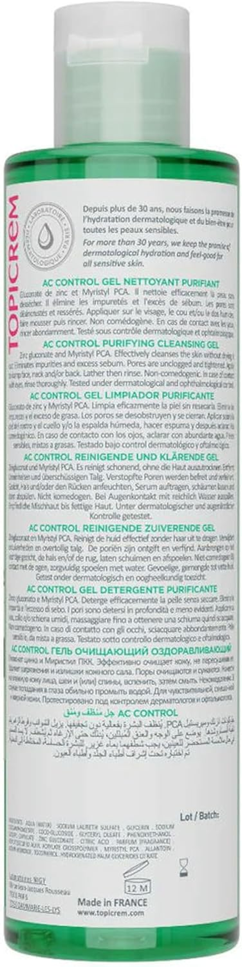 Teodermsrl Body Cleansing Gel, 400 Ml image number 1