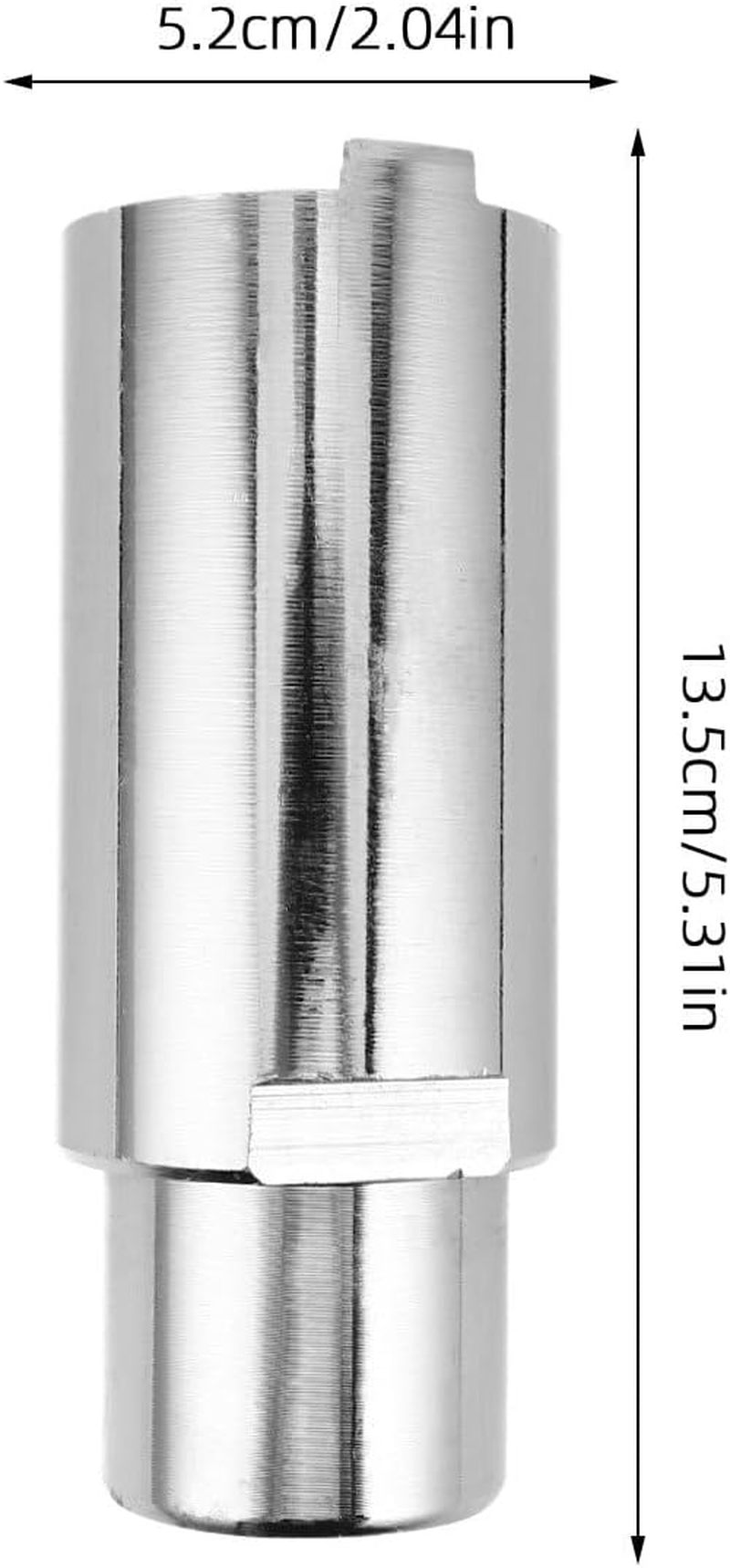 PAMINGONO Bottle Jack Lift Extension Leg Extender Support 42Mm Heightening Column 100Mm Vehicle Lift Height Extension Adapter for Automotive and Truck Maintenance image number 2