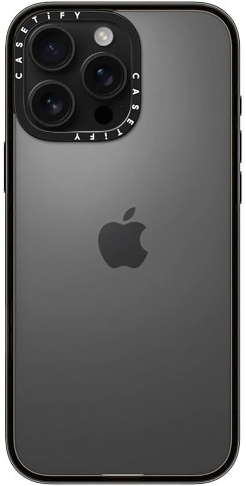 Casetify Compact Iphone 16 Pro Max Case [Lightweight / 4 Ft. 2X Military Grade Drop Protection/Slim] - Clear Black image number 3