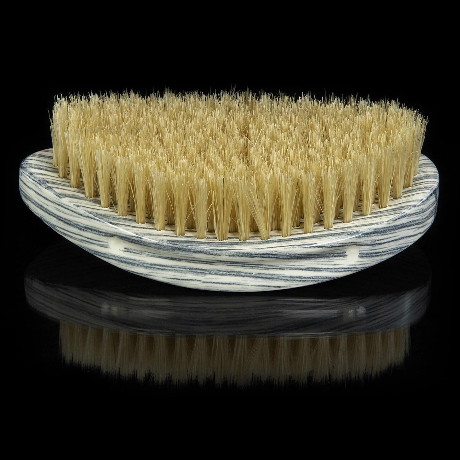 Torino Pro Wave Brushes by Brush King #69- Medium Pointy Curve Palm 360 Waves Brush image number 2