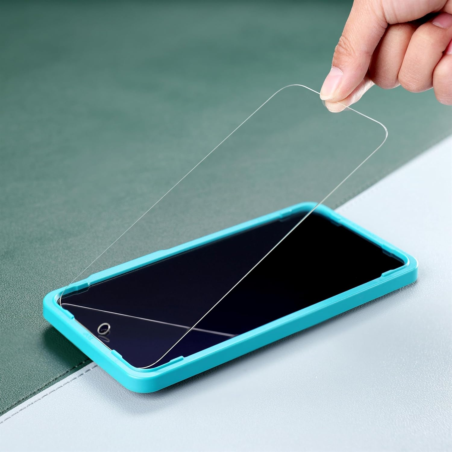 Ibywind for Oneplus 15 5G Screen Protector,2 Pack 9H Hardness Tempered Glass with Camera Lens Protector,Alignment Frame,Bubble Free,Fingerprint Unlock,Anti-Scratch,Shatterproof