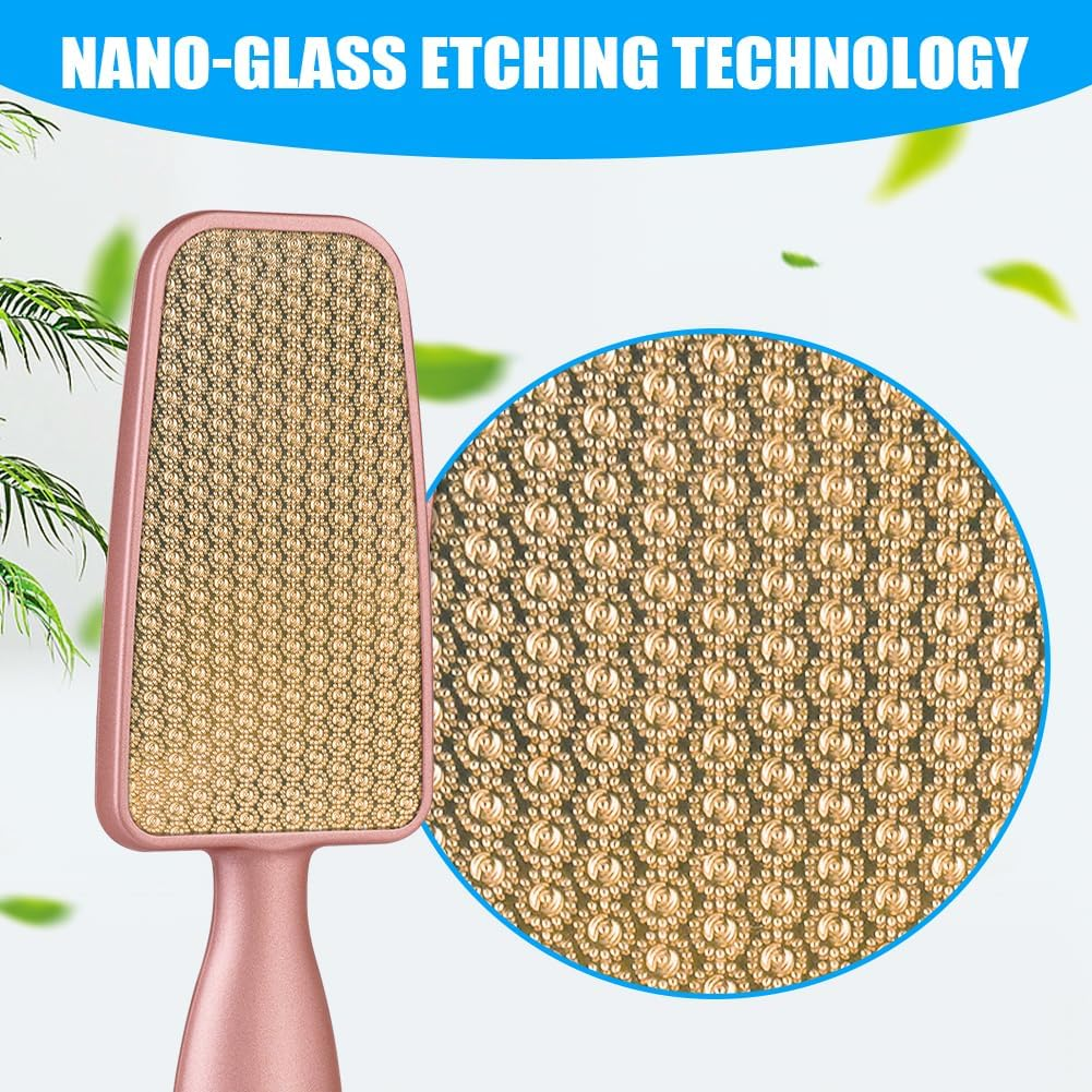 LOPHE Callus File, Callus Remover, Foot File, Heel Scraper, Pedicure, Foot Care, Dead Skin Remover for the Feet, Premium Callus Remover (Rose Gold)