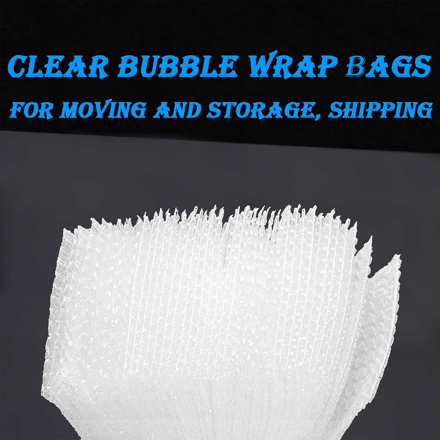 200PCS Bubble Out Bags&Pouches, 6&rdquo;X8&rdquo; Bubble Pouch Bags, Double Walled Clear Bubble Cushioning Wrap Bags for Moving Shipping Storage and Packing Supplies for Dishes Glasses Plates