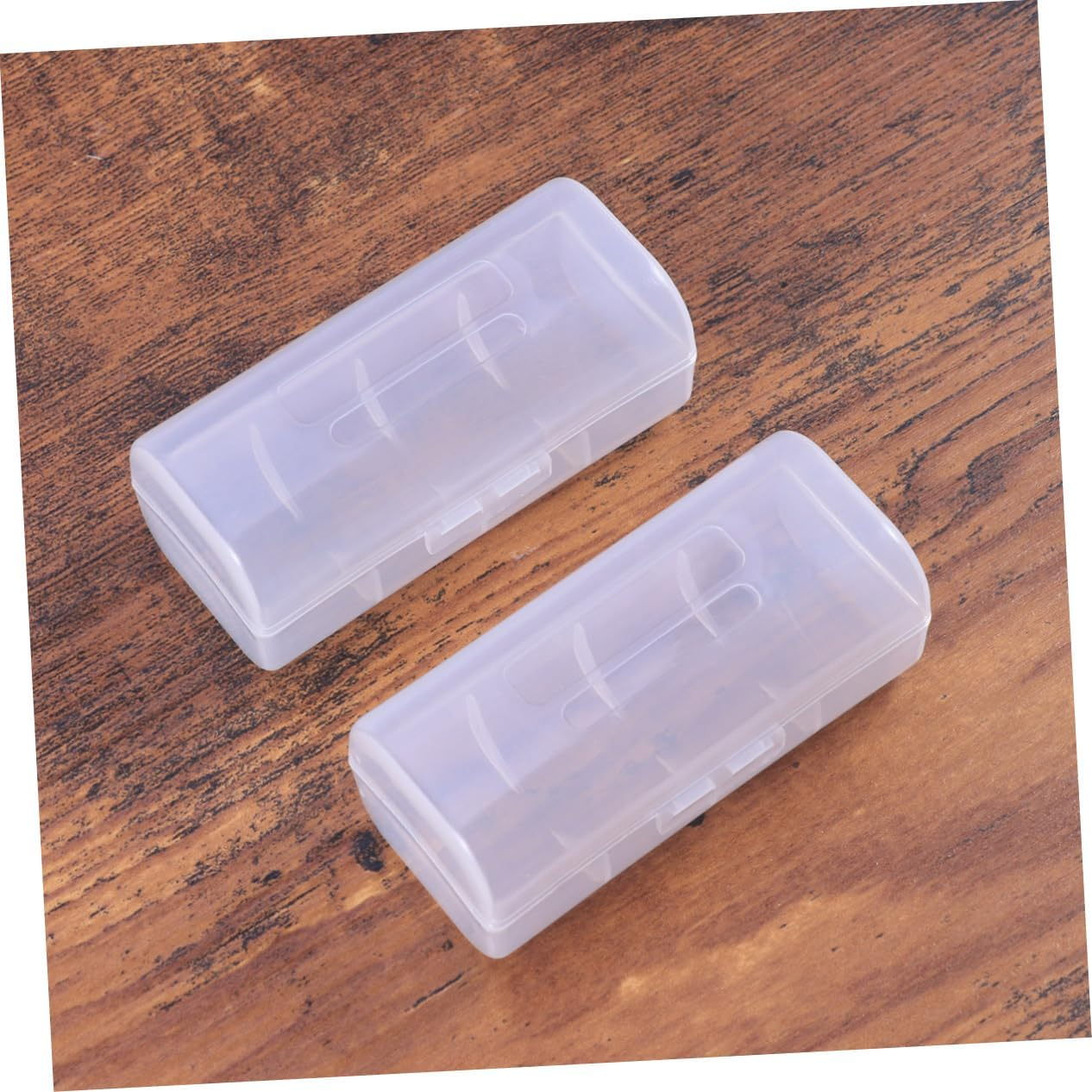 Jojofuny Practical 26650 Battery Storage Hard Case Battery Box for 2X 26650 Batteries Rolled Battery Prevention Eco-Conscious image number 6