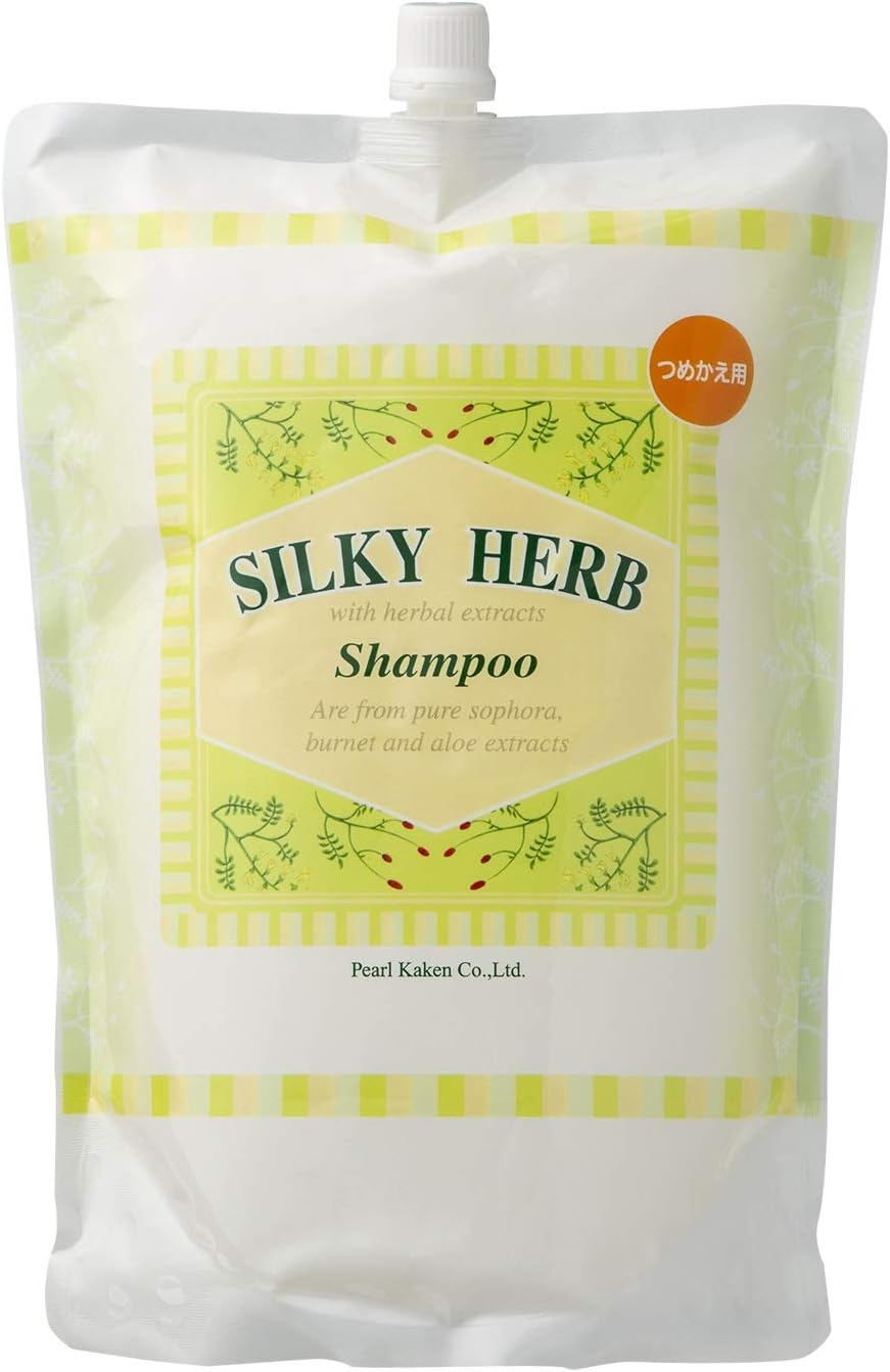 Pearl Kaken Silky Herb Shampoo 2,000 Ml Refill