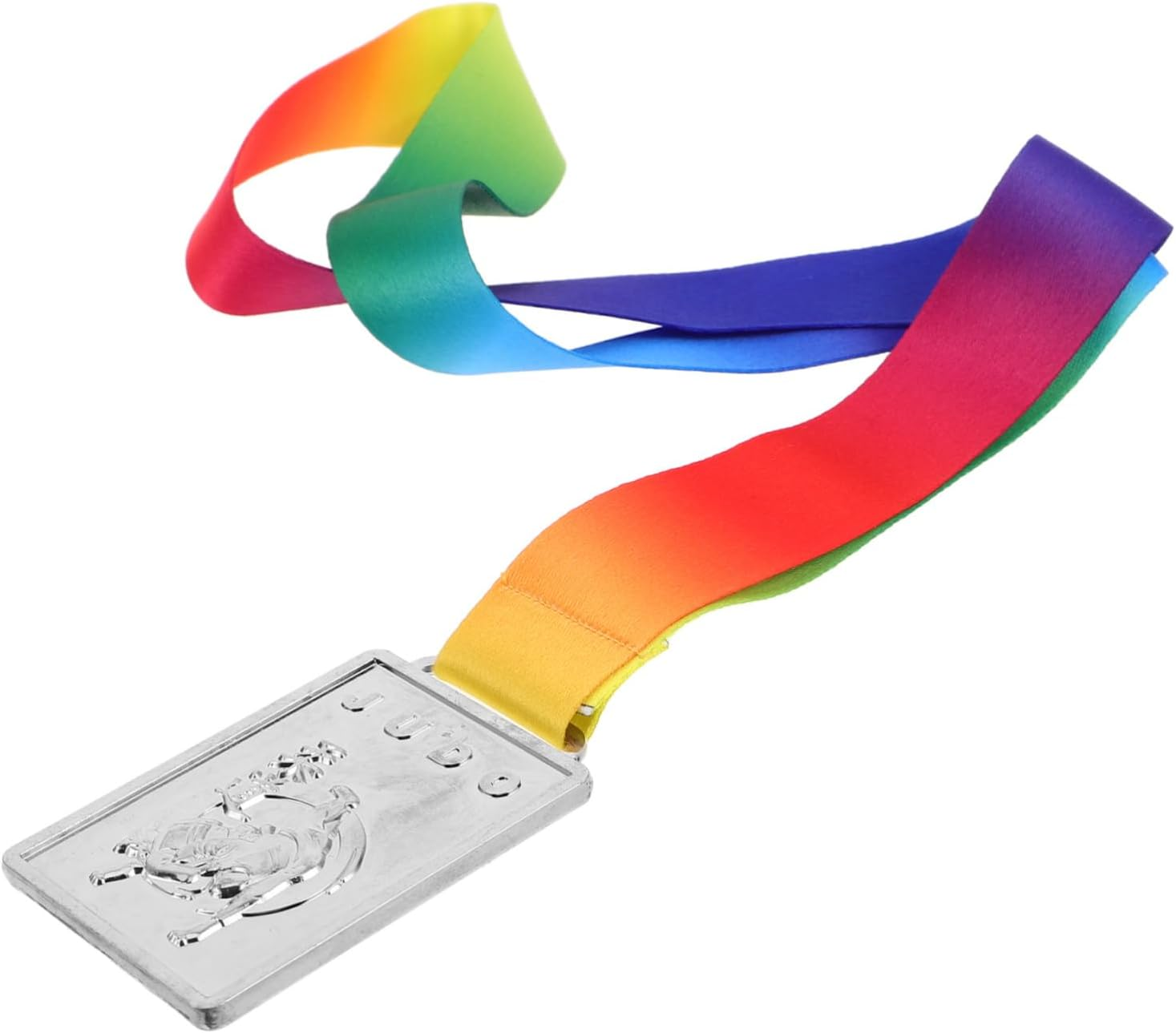 Alasum Gold Judo Medal for Martial Arts Competitions Durable Medal with Neck Ribbon Participation Award for Students and Versatile Recognition for School Events