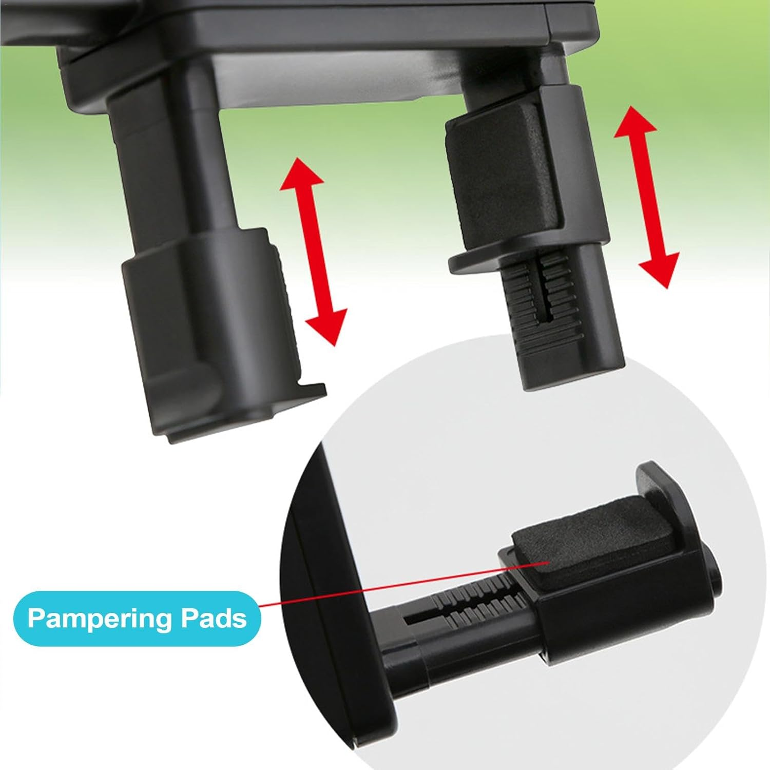 Safety Car Seat Mirrors,Back Seat Looking-Glass for Toddler 360-Degree - Large Visual Area Rear Car Seat Mirrors for Various Headrests image number 6