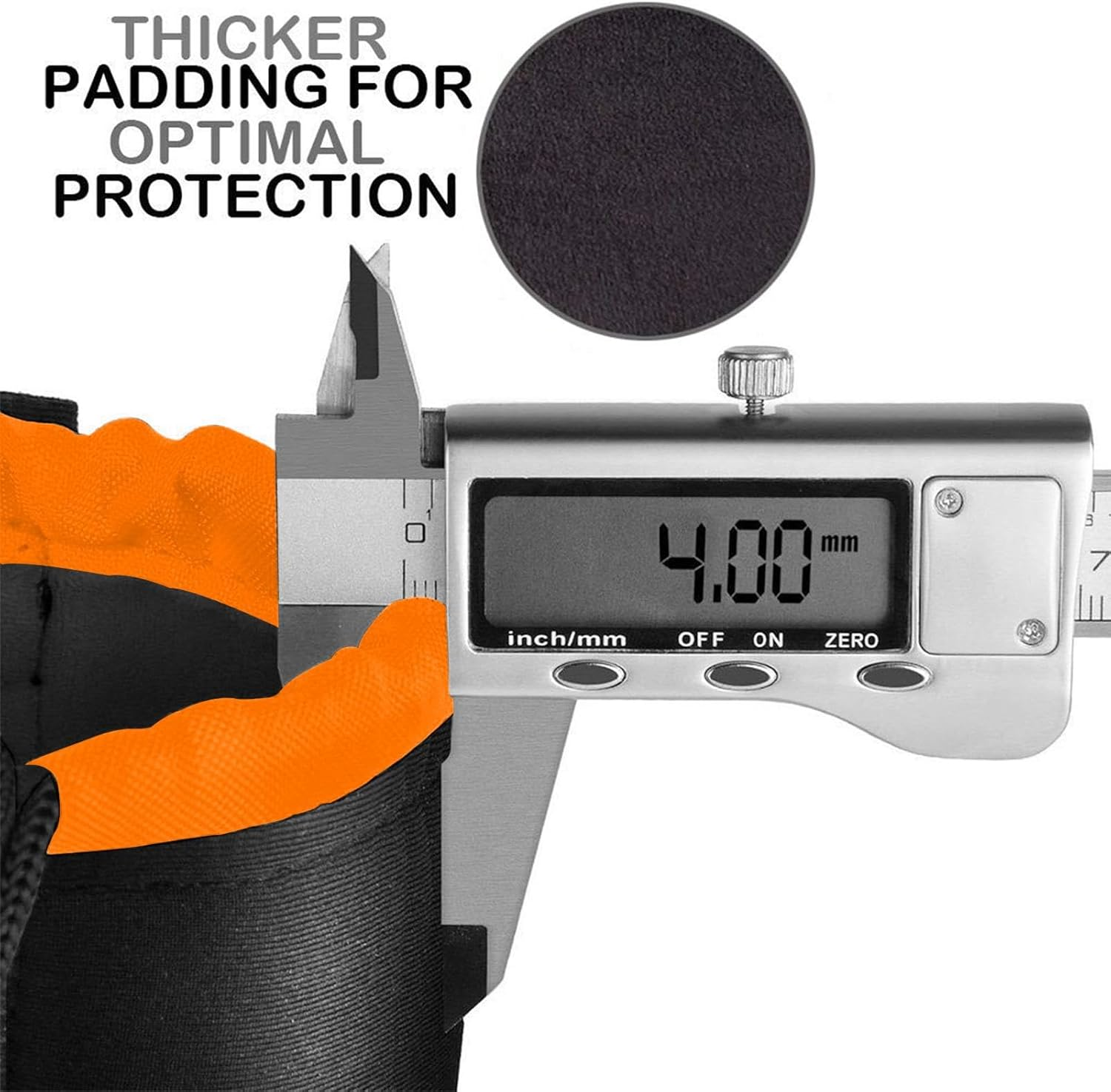 Thick Padded Pouch for Lens Bag, Pouch Case for DSLR SLR Camera Lens, Neoprene Large Lens Bag, Soft Neoprene DSLR Lens Bag, Protective Case for Camera Lens Storage, Telephoto Lens, Secure for DSLR SL image number 2