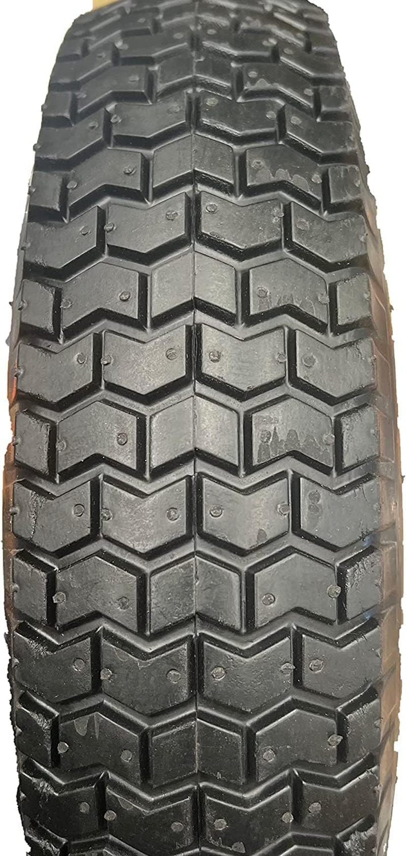 16" 4.8/4.00-8 16MM Bore Size Wheelbarrow Cart Trolley Barrow Tyres, Wear-Resistant and Anti-Slip, for Hand Trolleys/Small Carts image number 2