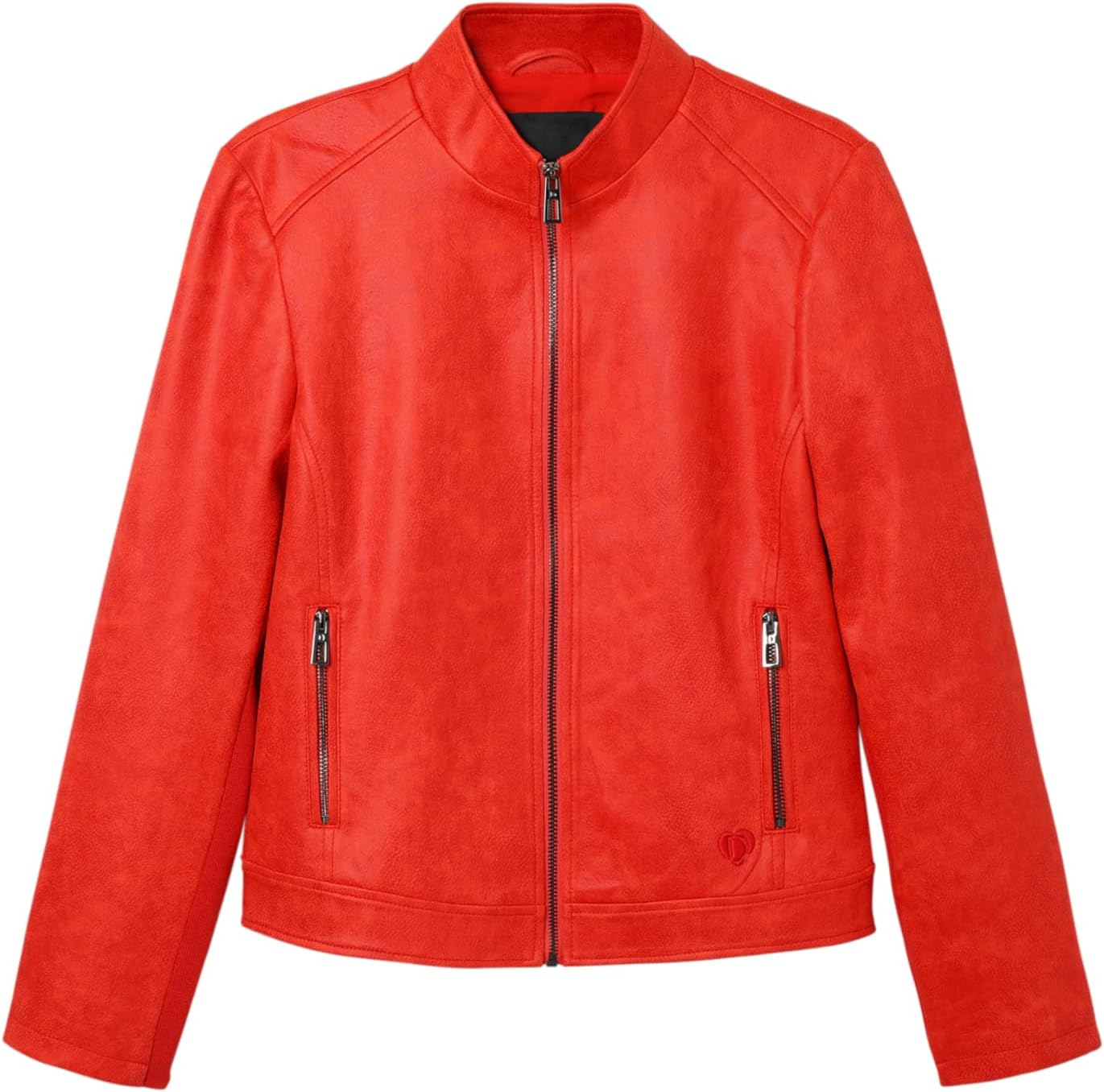 Desigual Women'S Woman Woven Pu Coat image number 3