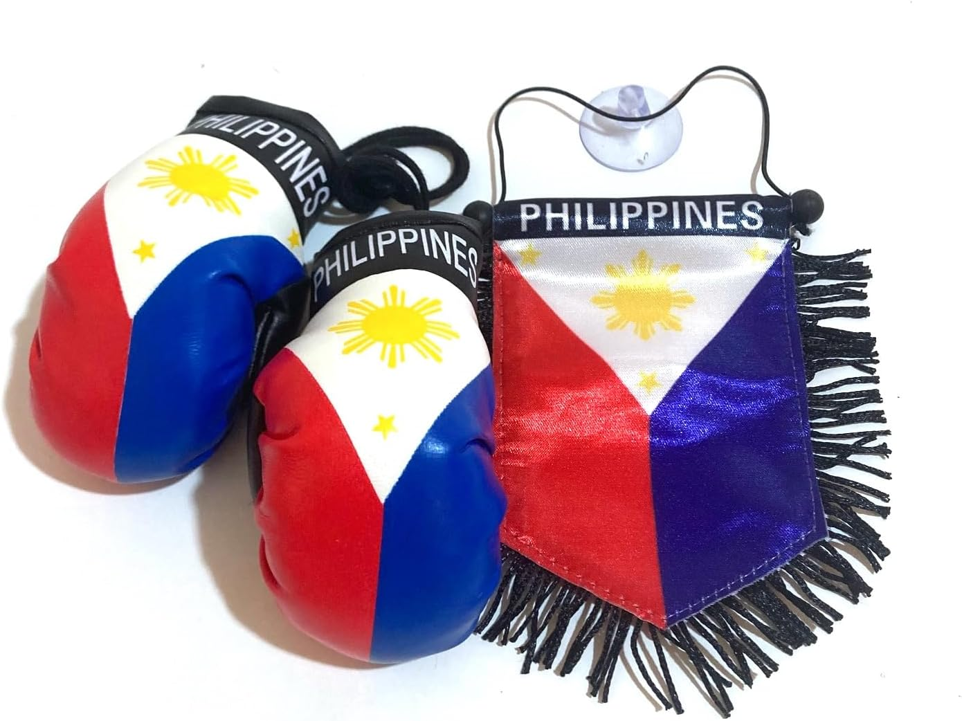 PRK 14 Philippines Small Quality Flags Filipino Decals for Cars Automobiles Home Sticks to Glass image number 2