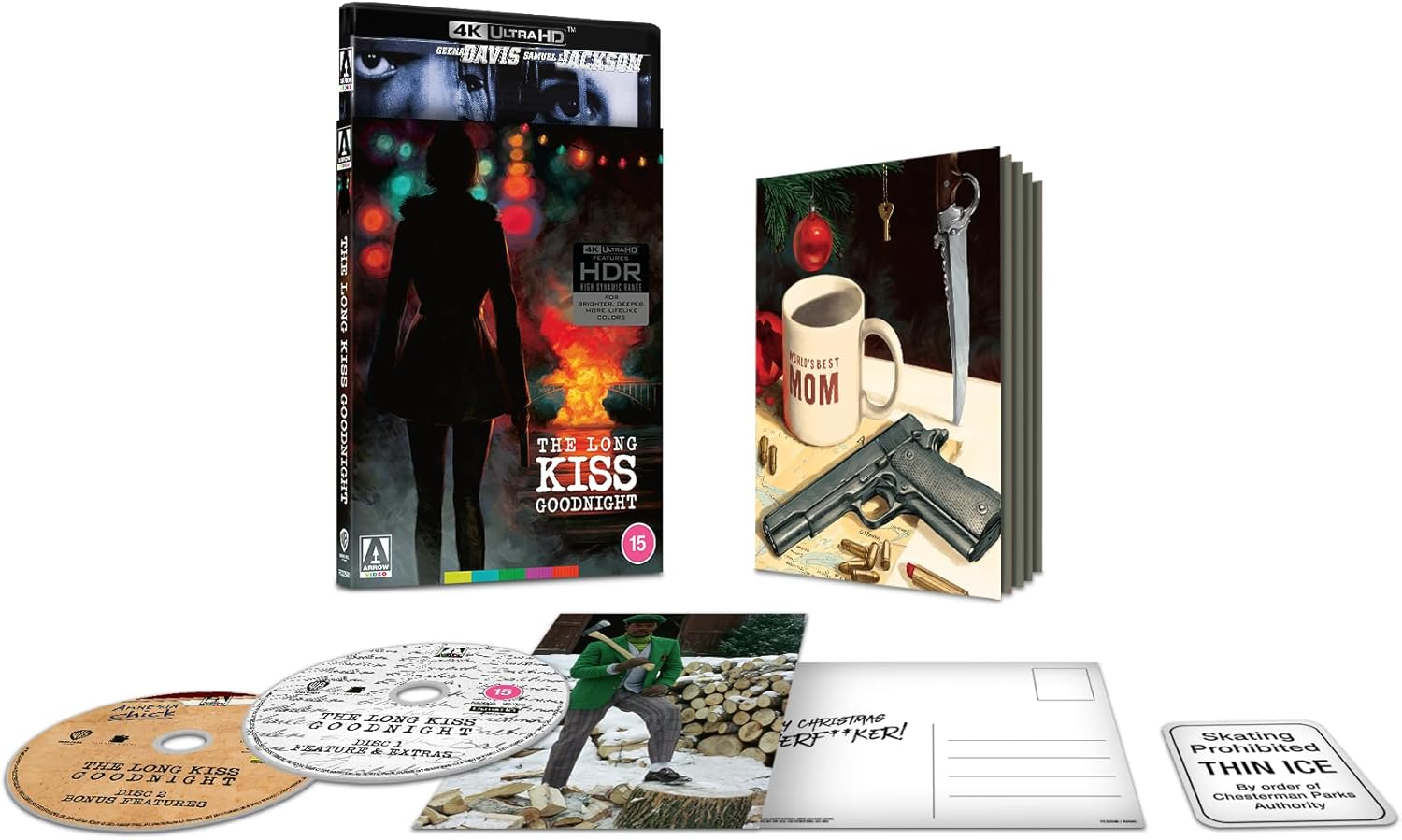 The Long Kiss Goodnight Limited Edition 4K UHD [Blu-Ray] [Region Free]