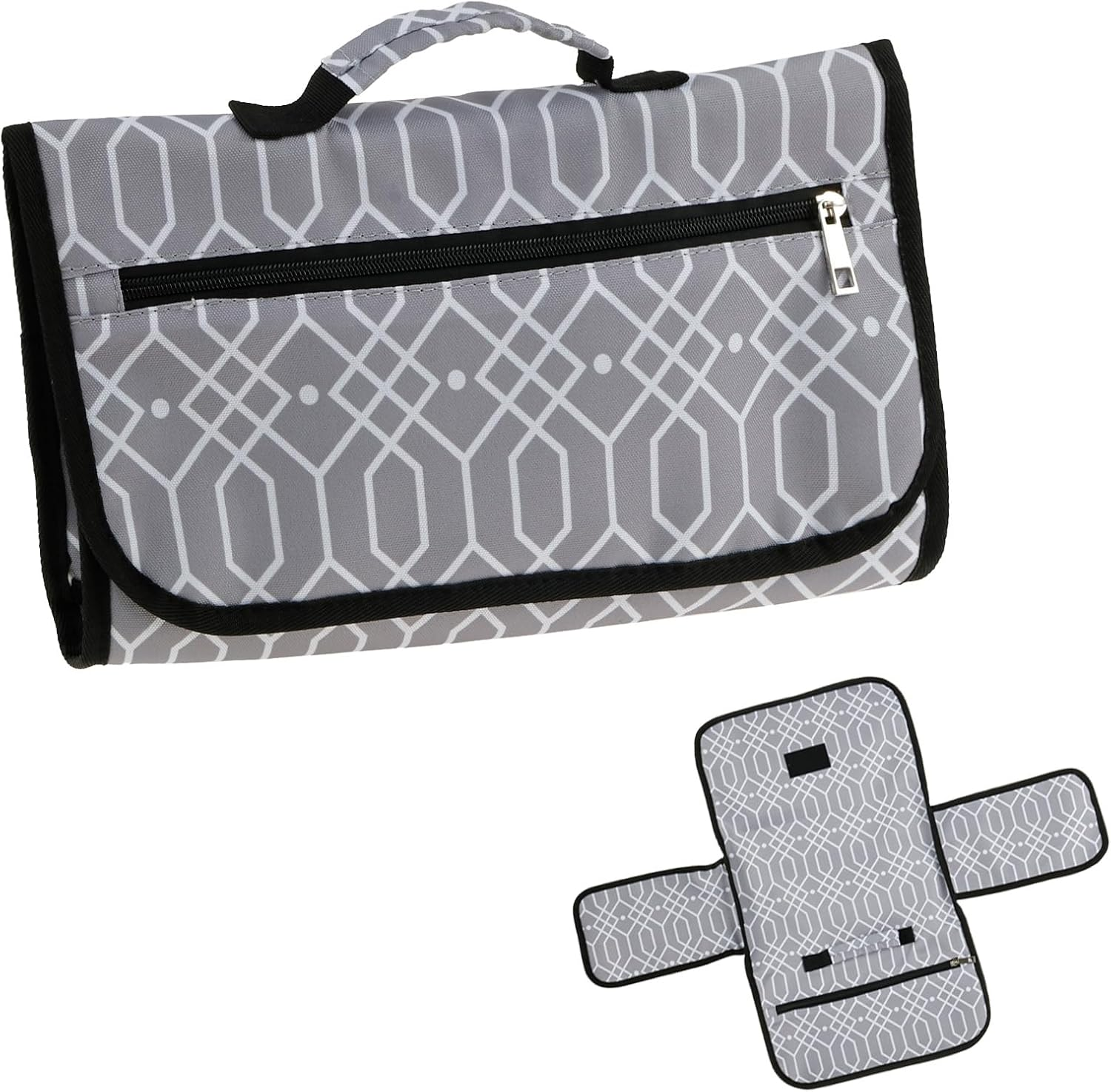 Portable Changing Pad,Travel Changing Pad,Diaper Changing Mat,Changing Table Pad,Nappy Changing Mat,Diaper Changing Mat Travel,Travel Diaper Changing Pad for Newborns Girls and Boys (Style 3)