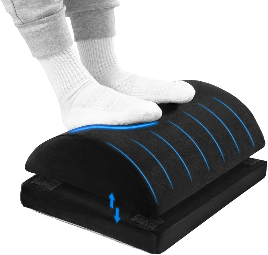 Giselle Foot Rest Stool Foot Pad Foam Pillow Cushion Adjustable Office Footrest image number 2