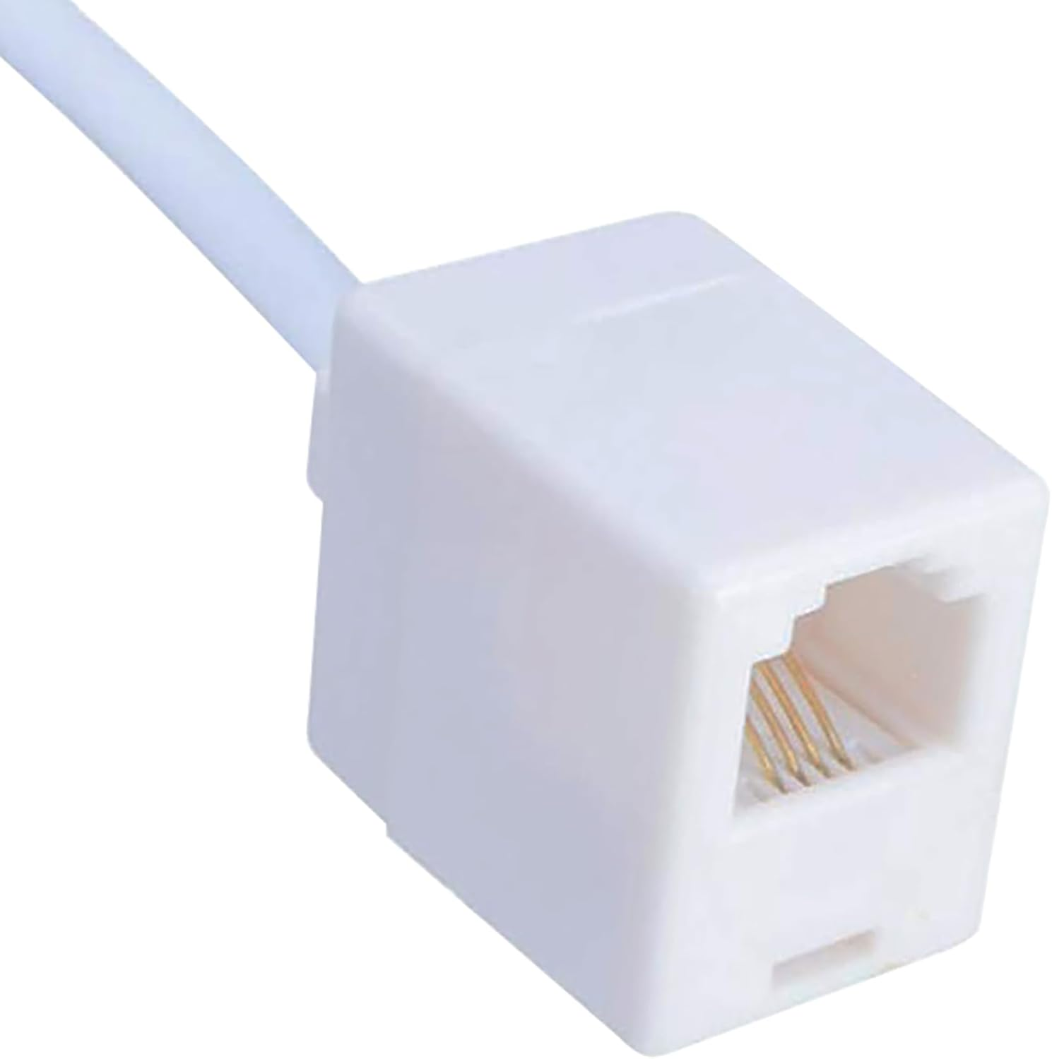 Tunghey 3Pack RJ45 to RJ11 Converter Adapter, Telephone RJ11 6P4C Female to RJ45 Ethernet 8P8C Male Cable Cord image number 3