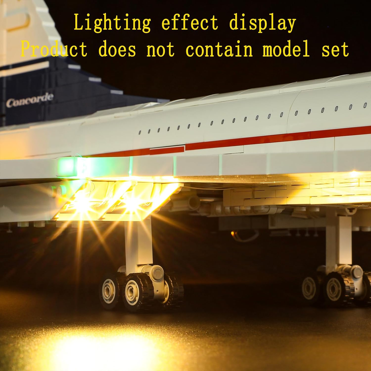 GEAMENT LED Light Kit Compatible with  Concorde - Light Set for Icons 10318 (Model Not Included) image number 2