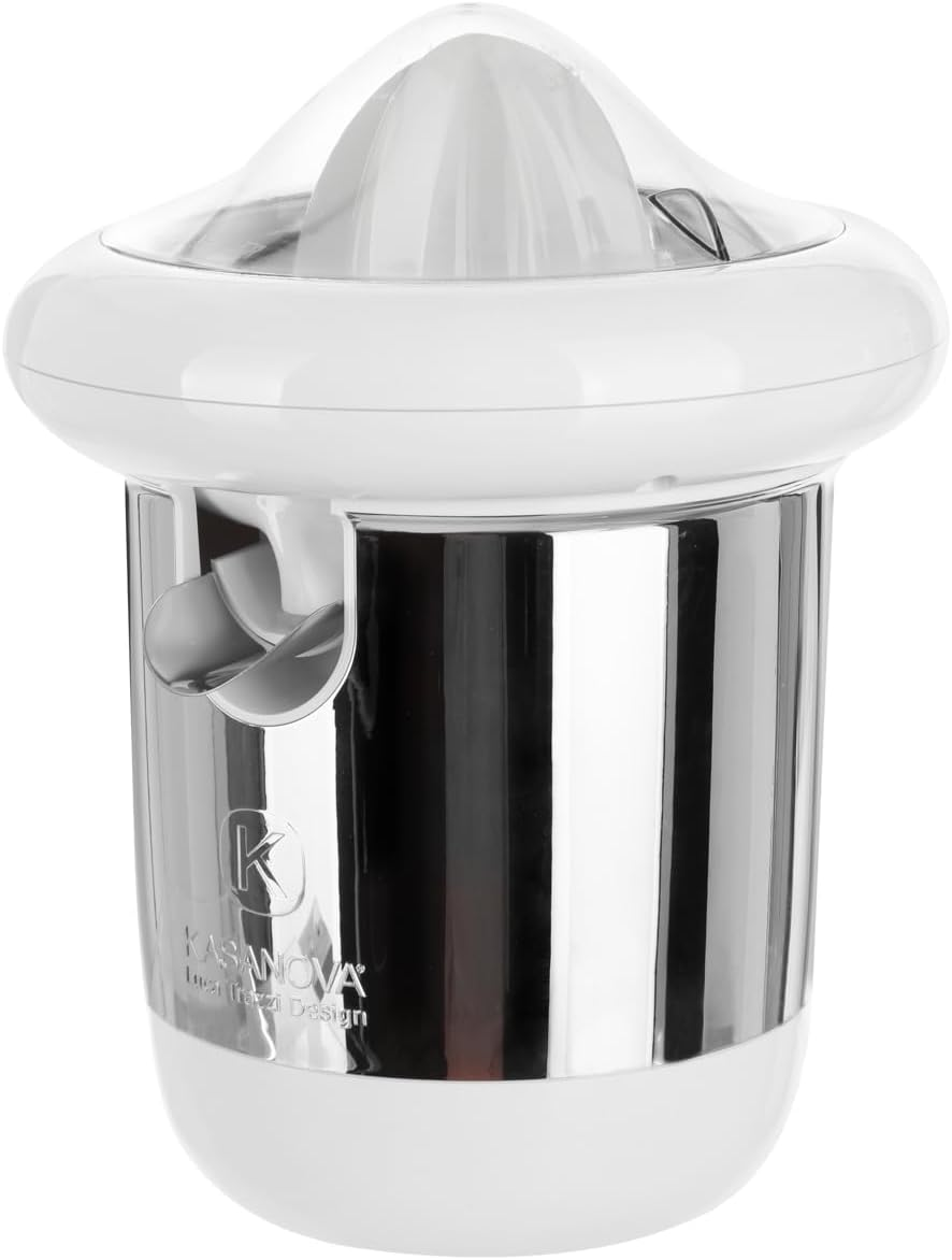 Kasanova Trazzi W60 Electric Citrus Press White Chrome ABS Plastic Stainless Steel 18/10 Electronic Components image number 6