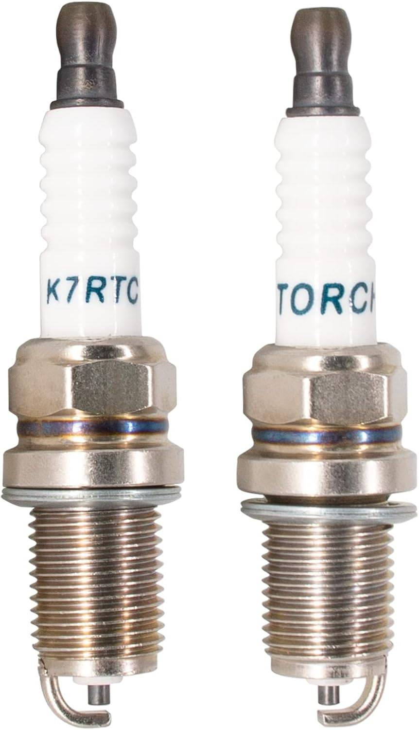 TORCH K7RTC Spark Plug Repalce for 6364/BKR6ES 2330/BCPR6ES, for 340/RC7YC RC7YCC C7Yc,For FR5DC, for 3010/Q22PR-U, for 98079-5785C, OEM image number 4