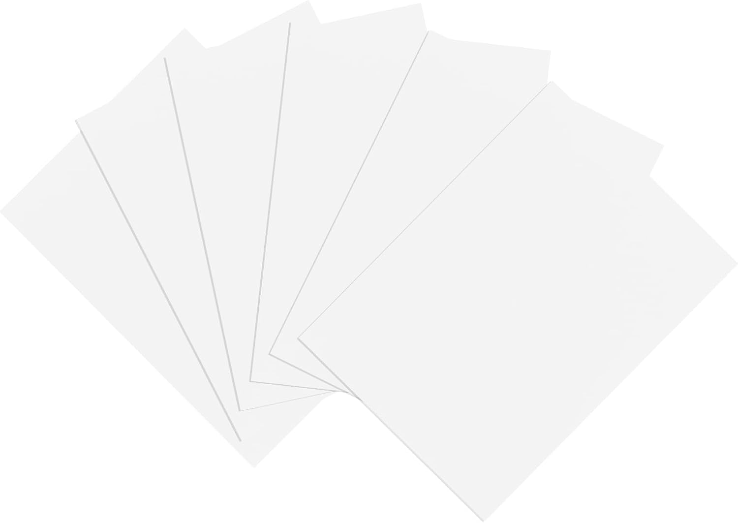 Uxcell Foam Sheets Crafts 11X8 Inch 2Mm EVA Craft Foam Paper Foam Sheets for Crafts Projects DIY Cosplay Modeling, White, 6 Sheets image number 2