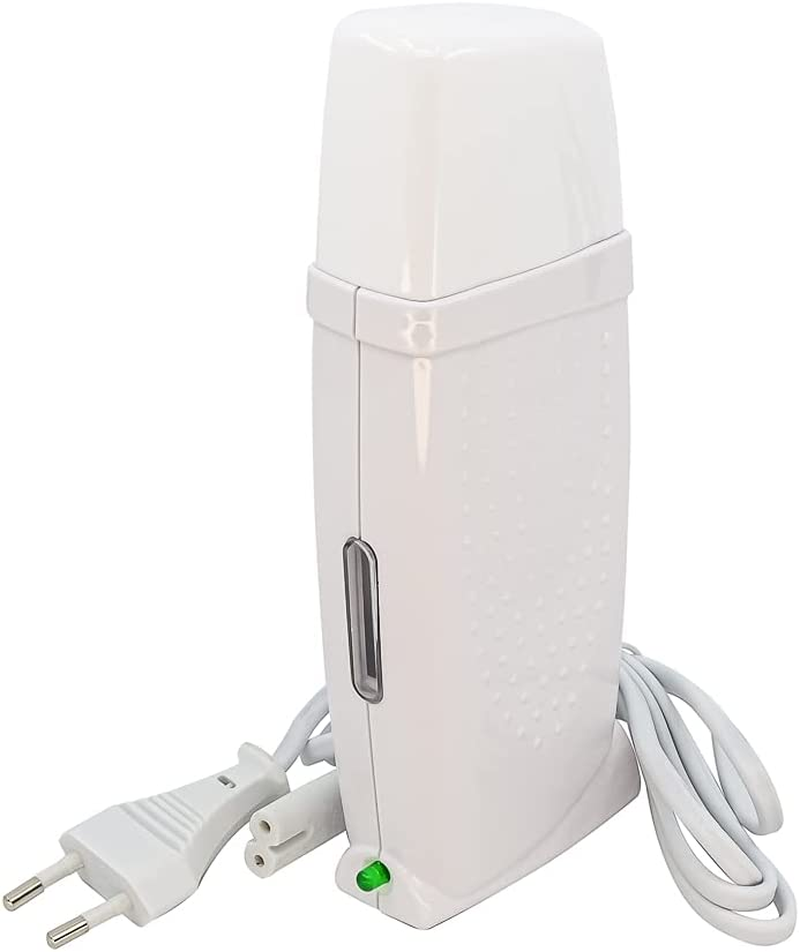 Epilwax Royal Complete Epilation Kit With: Professional Wax Warmer 4 Roll-On Wax 100Ml Vanilla, 100 Epilation Strips, 1 Bottle of 250Ml Oil after Epilation (Royal Series Vanilla 4) - Vanilla image number 6