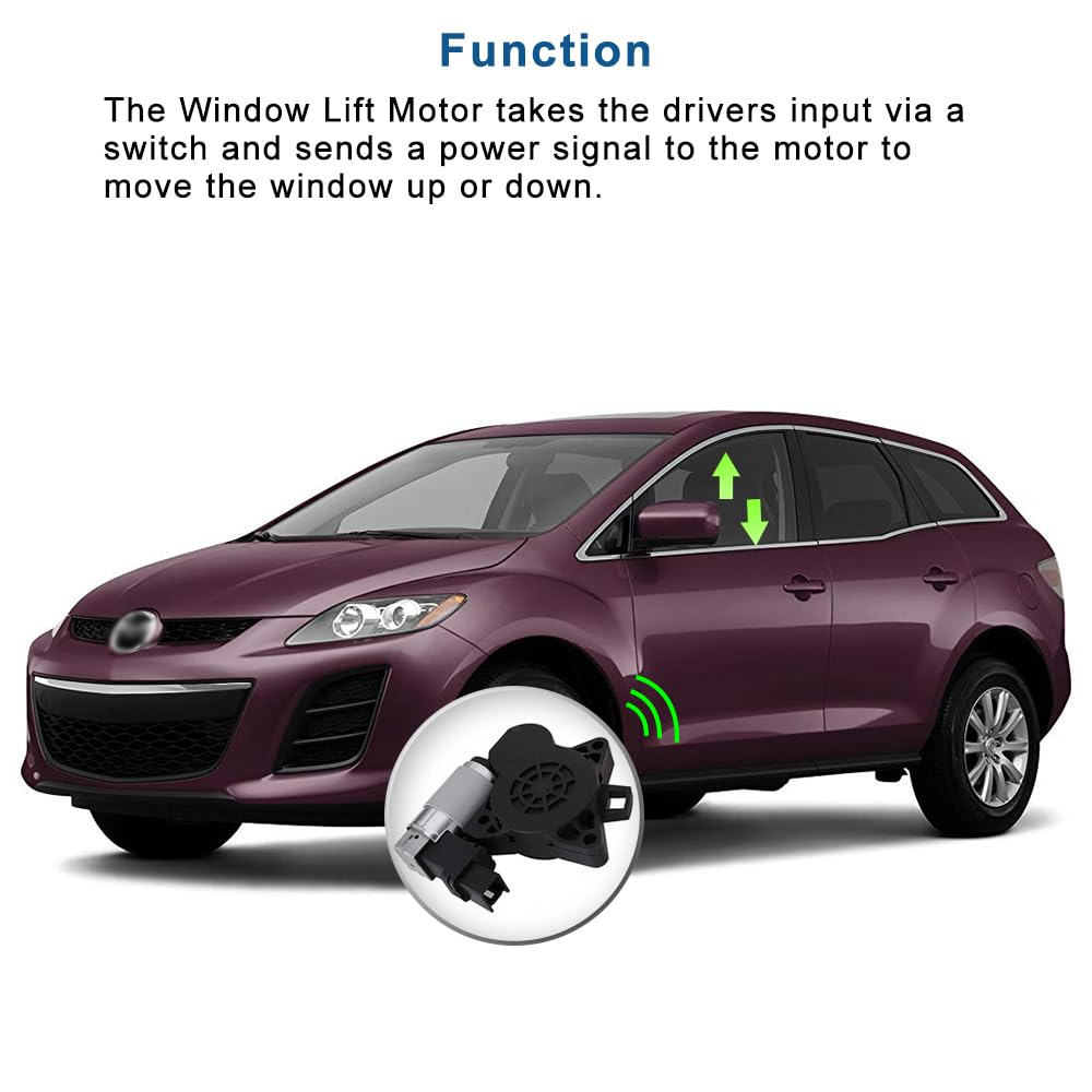 Power Window Lift Motor for Mazda 3 5 6 CX-7 CX-9 RX-8 Replaces OE# GJ6A5958XF G22C5958XC D6515958XB 742-801 image number 1