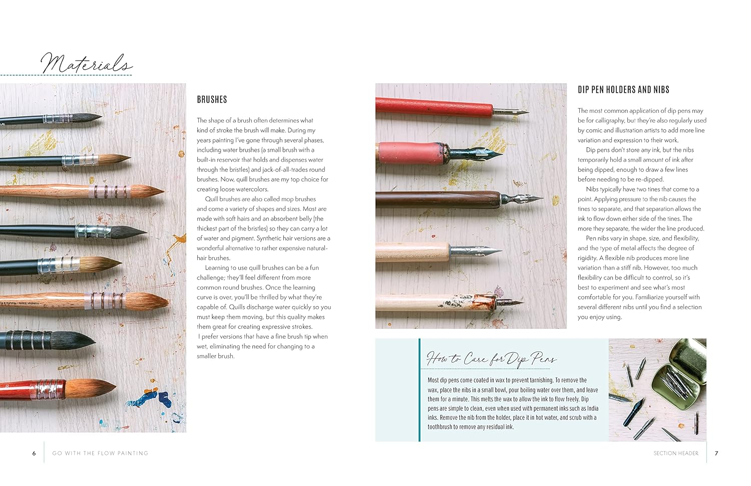 Go with the Flow Painting: Step-By-Step Techniques for Spontaneous Effects in Watercolor - Create Expressive Flowers, Animals, Food, and More image number 4