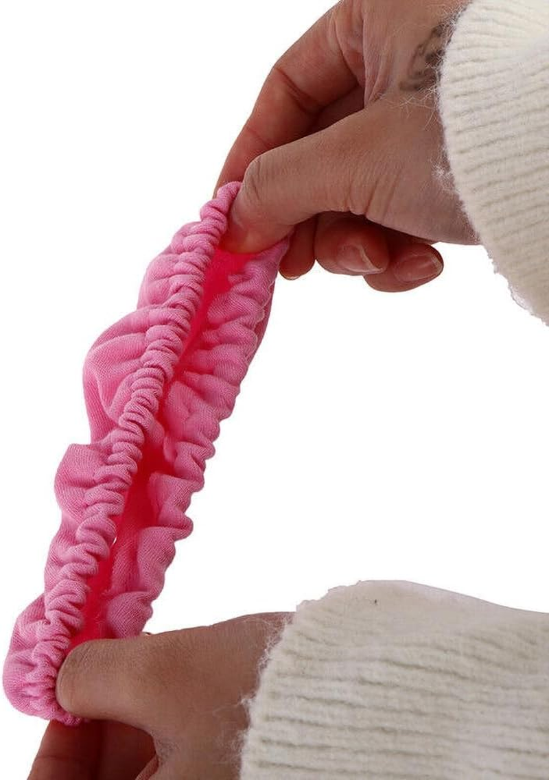 3X Reusable Fabric Comfort Covers to Reduce Air Leaks Ski for Cpap Mask Liners White - Pink X2 image number 6