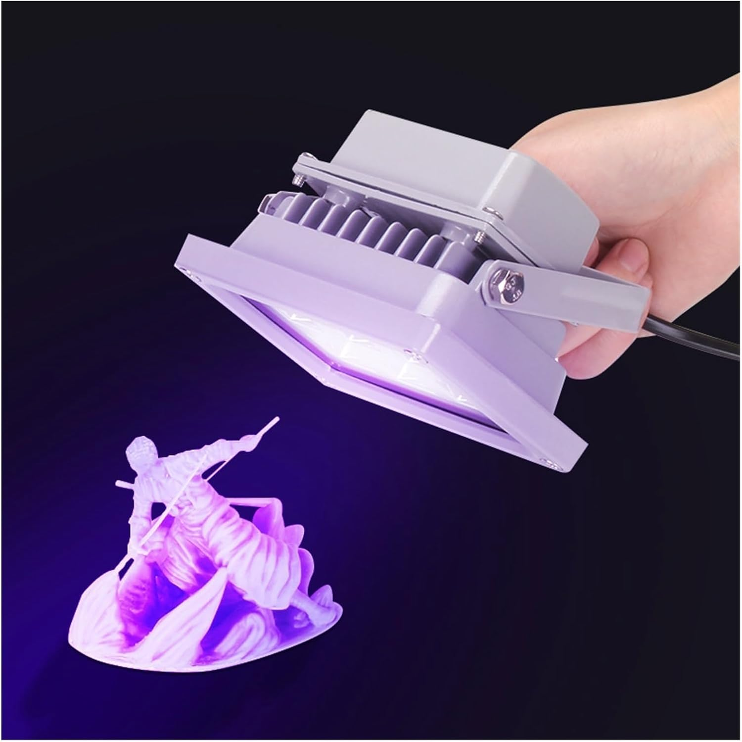 405Nm UV Lamp Ultraviolet LED Light UV Sensitive Photosensitive Resin DLP/SLA 3D Printer Model Works Secondary Curing Solidify for DIY Enclosures(365Nm) image number 4