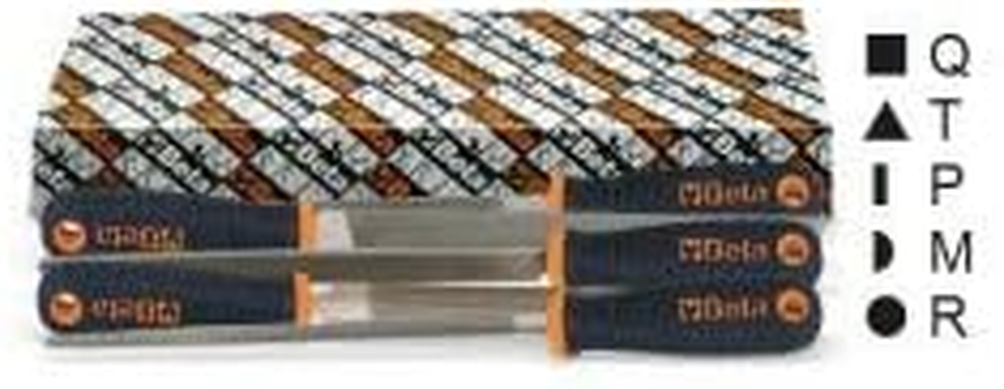 1719BMD12/S5-JUEGO DE 5 LIMAS DE CORTE