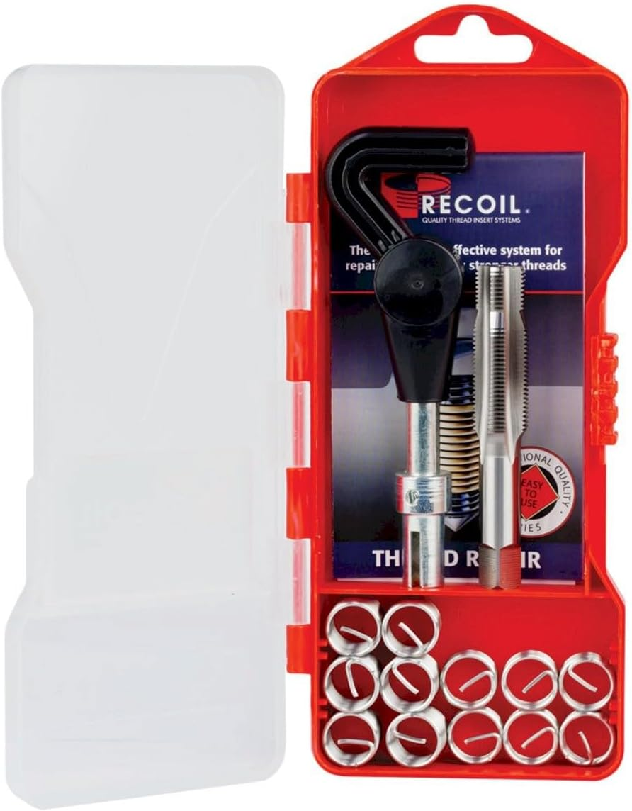 Sutton Tools Recoil Trade Series Spark Plug Thread Repair Kit, M14 X 1.25